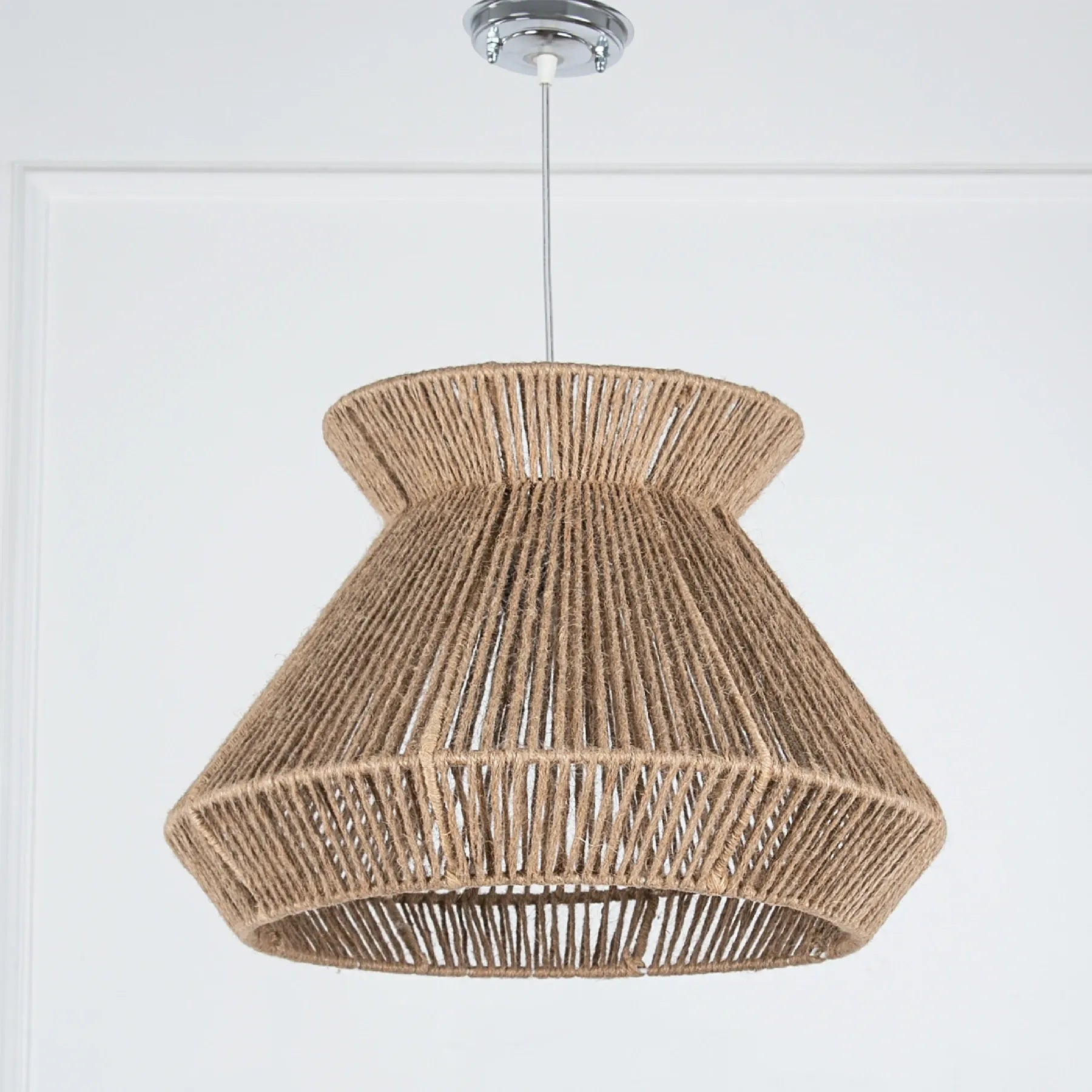 Burlap Boho Ceiling Lamp -VL-TBS-1517486