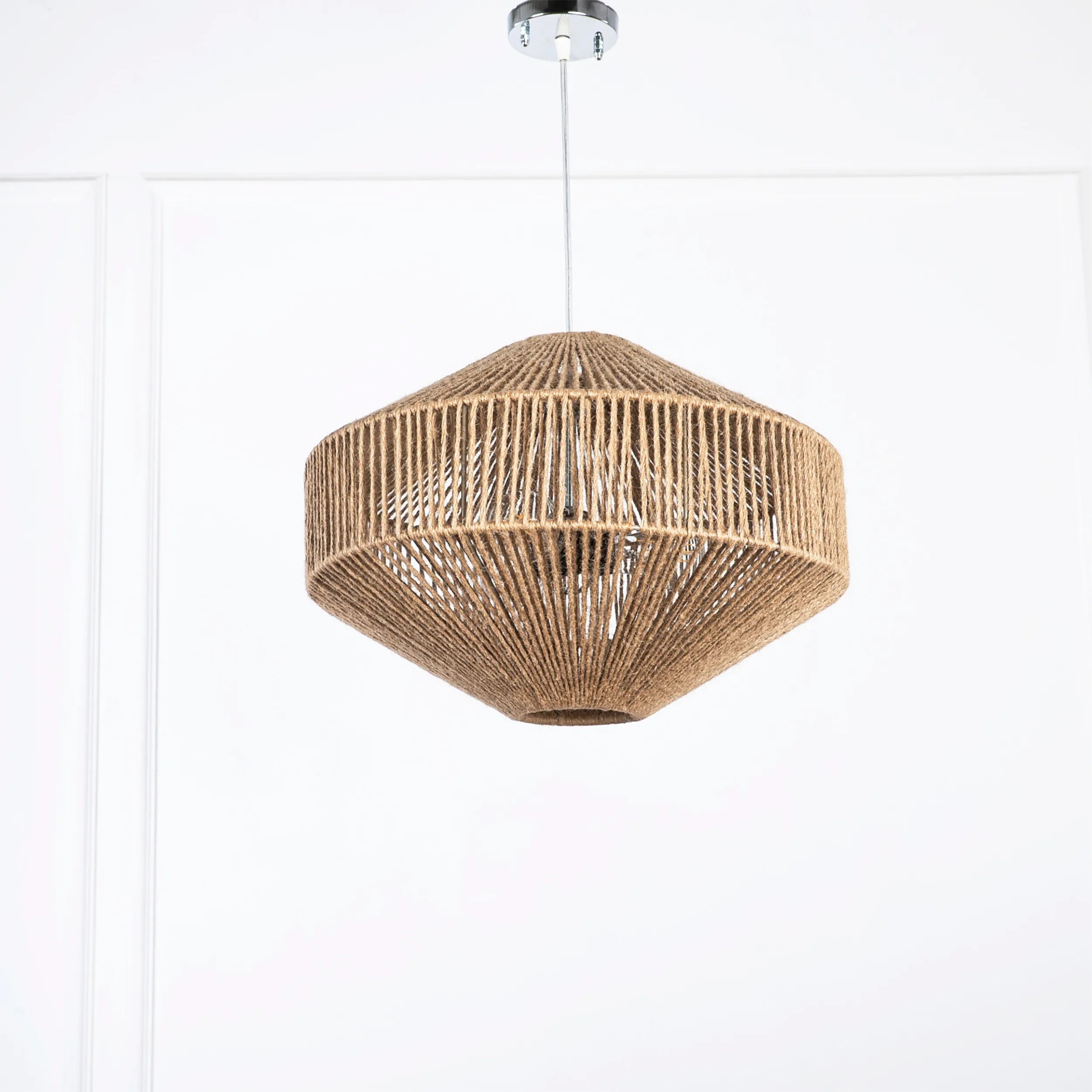Burlap Boho Ceiling Lamp -VL-TBS-1515484