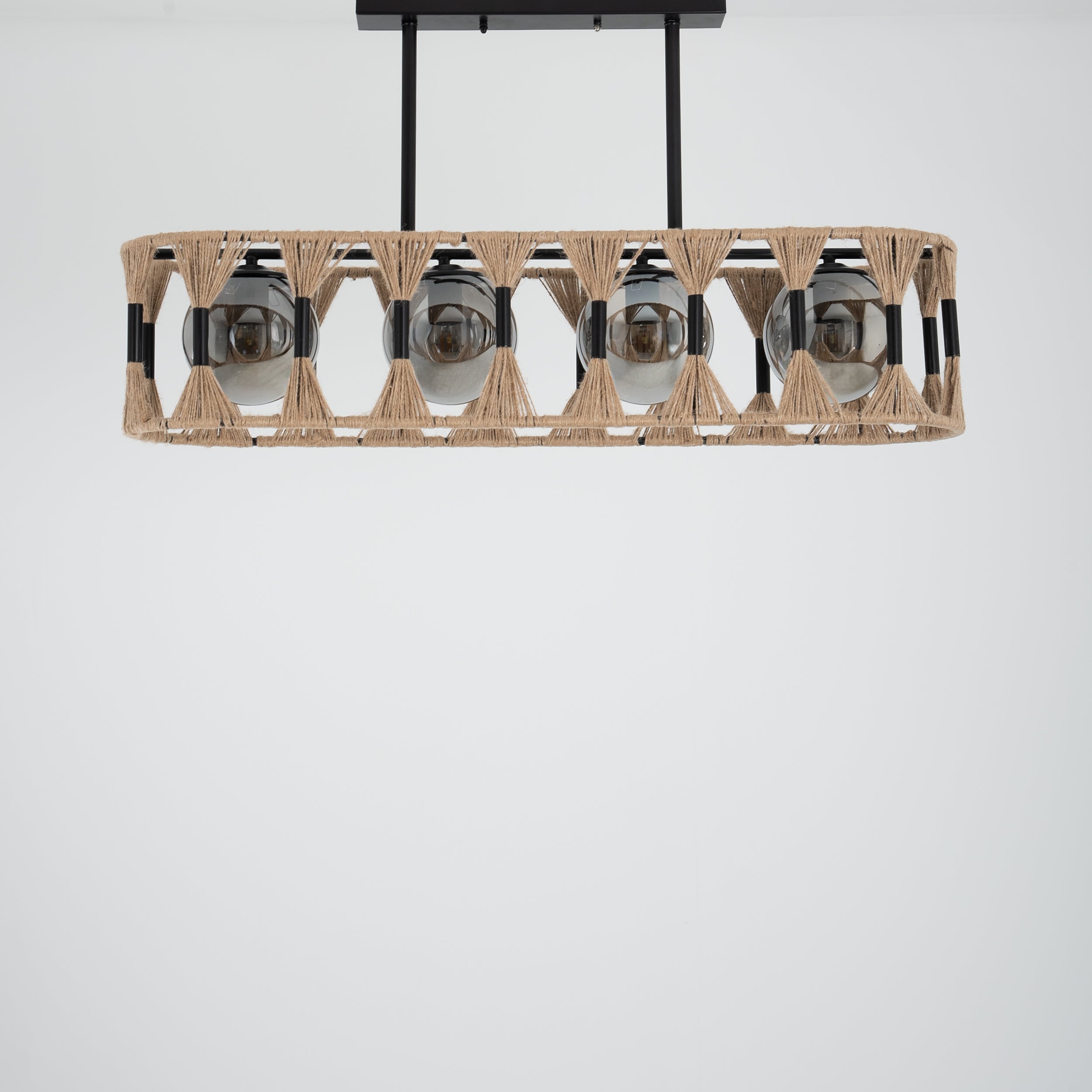 Burlap Boho Ceiling Lamp -VL-TBS-1489458