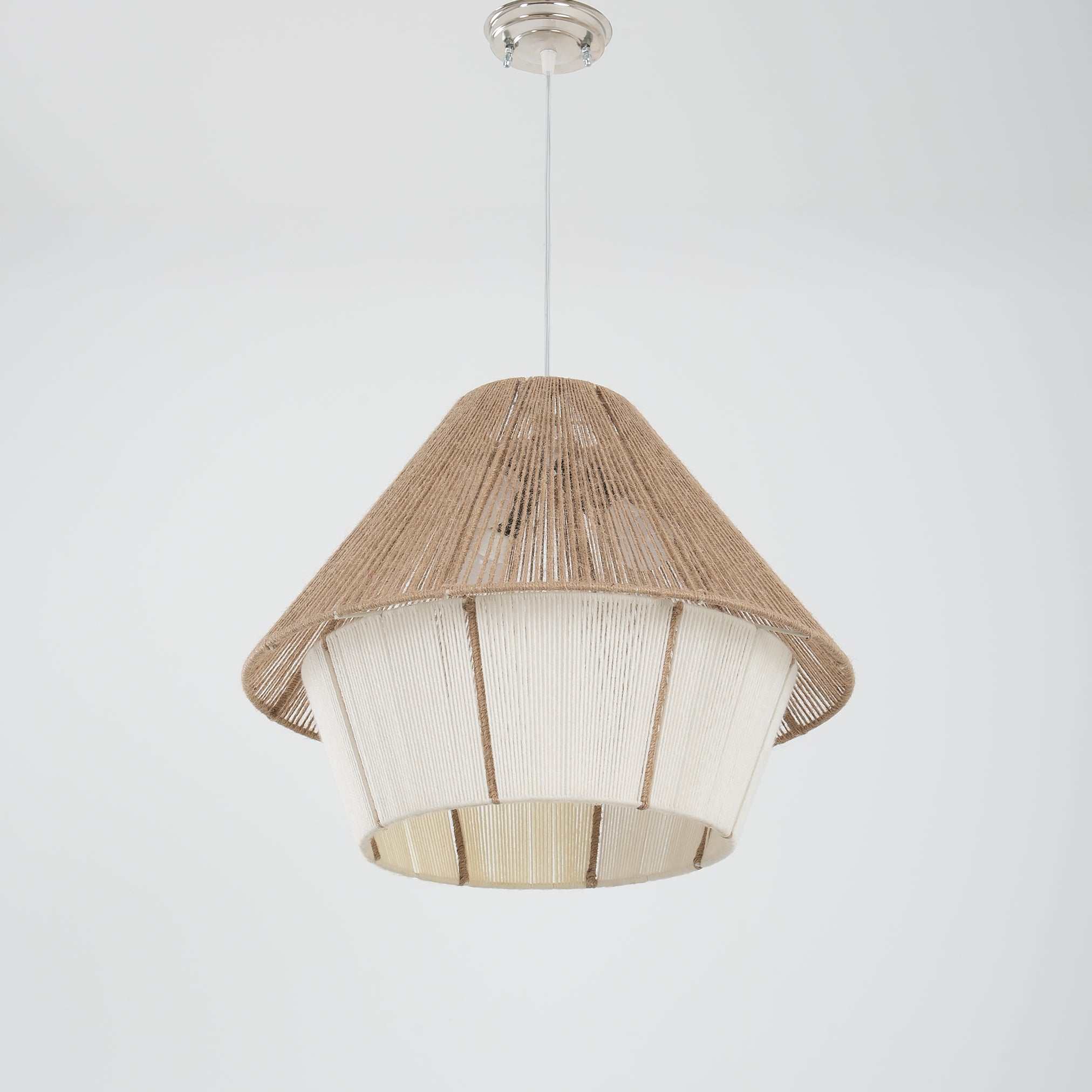 Burlap Boho Ceiling Lamp -VL-TBS-1485454