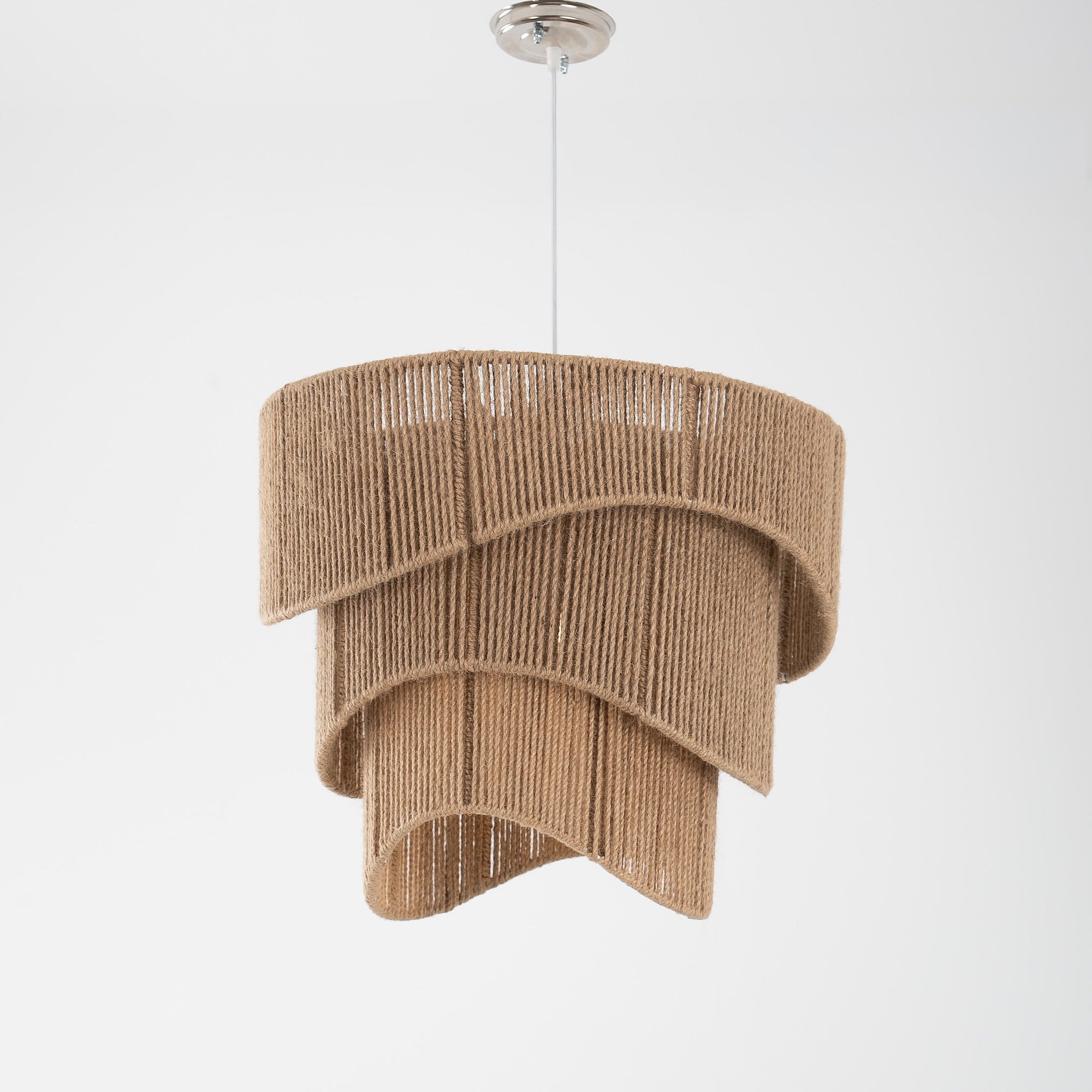 Burlap Boho Ceiling Lamp -VL-TBS-1484453