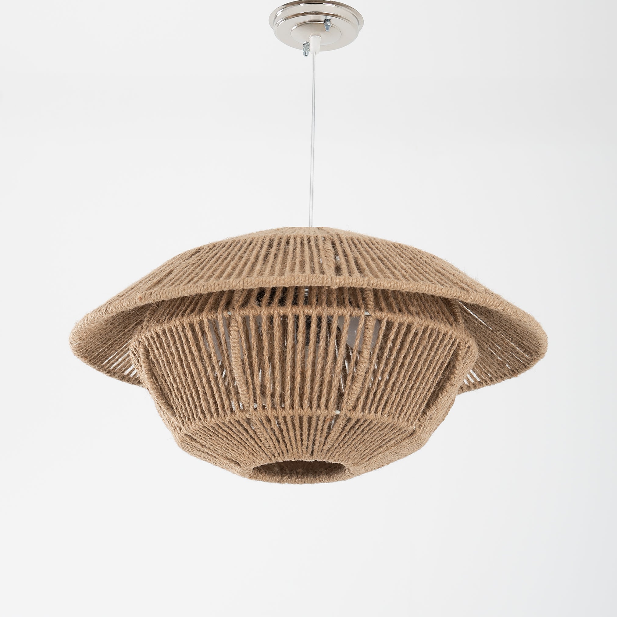 Burlap Boho Ceiling Lamp -VL-TBS-1483452