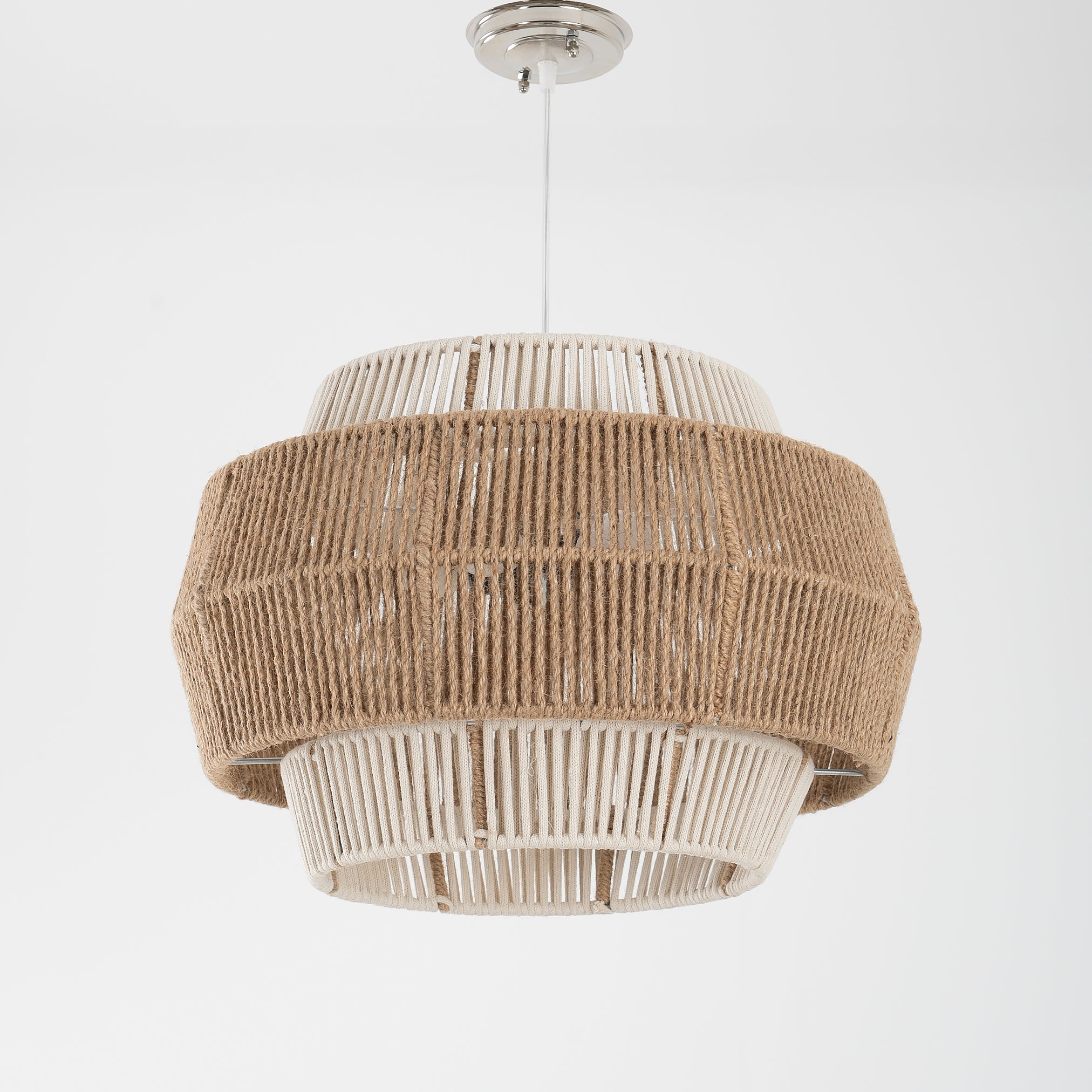 Burlap Boho Ceiling Lamp -VL-TBS-1481450