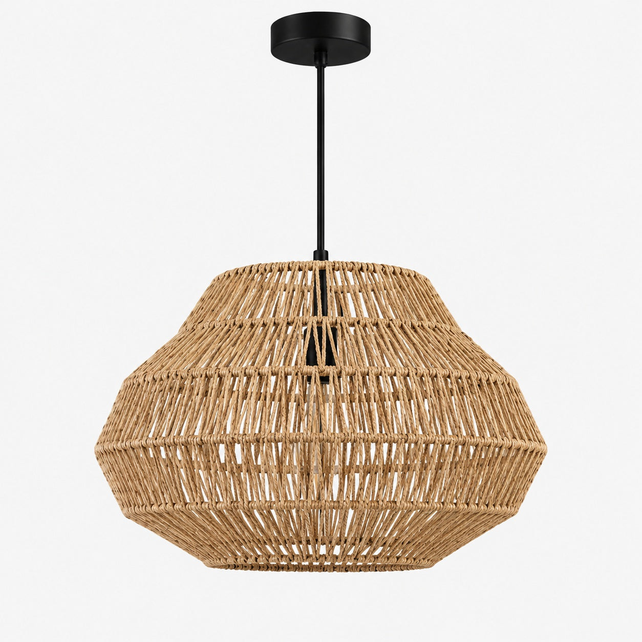 Burlap Boho Ceiling Lamp -VL-TBS-161131