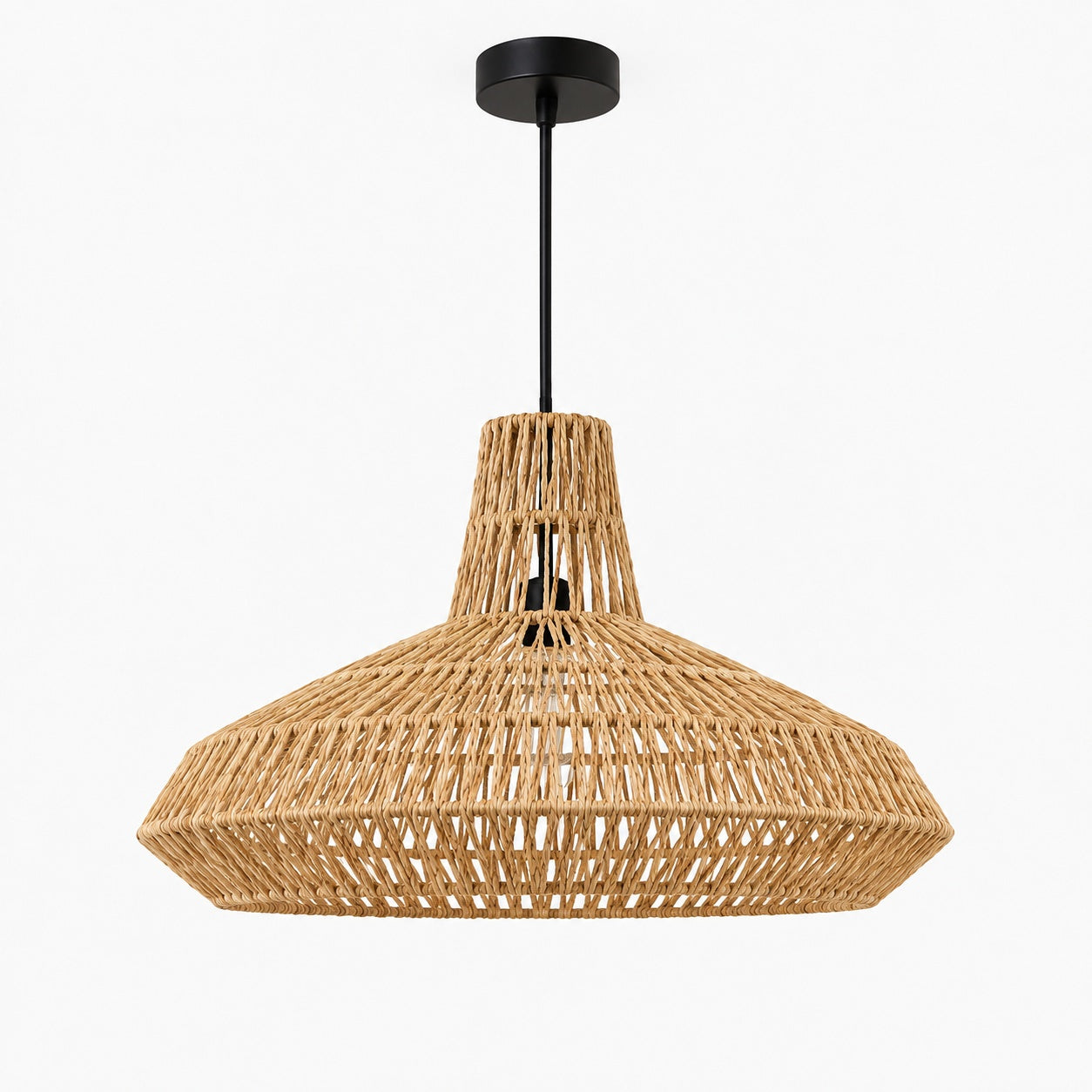 Burlap Boho Ceiling Lamp -VL-TBS-165135