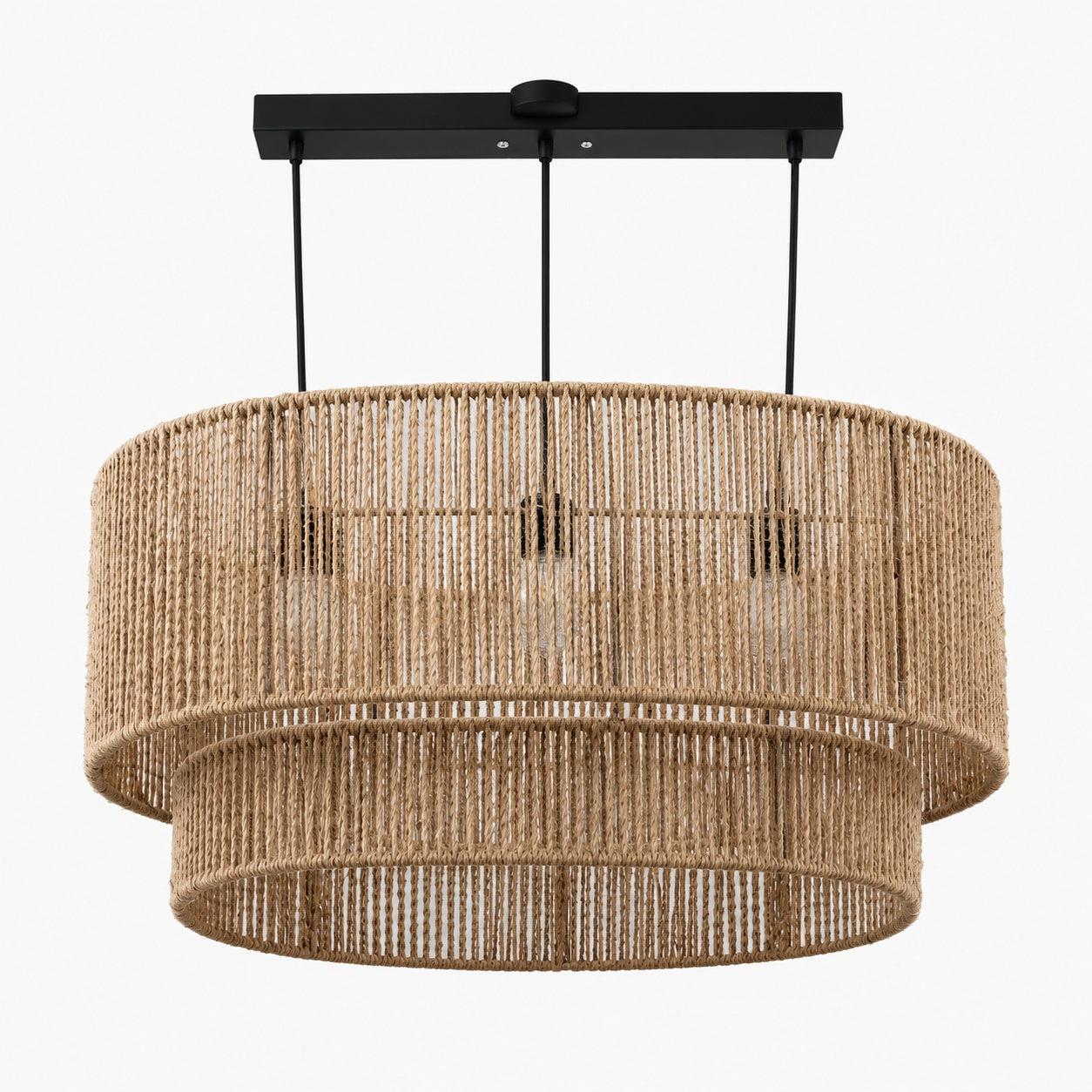 Burlap Boho Ceiling Lamp -VL-TBS-185155