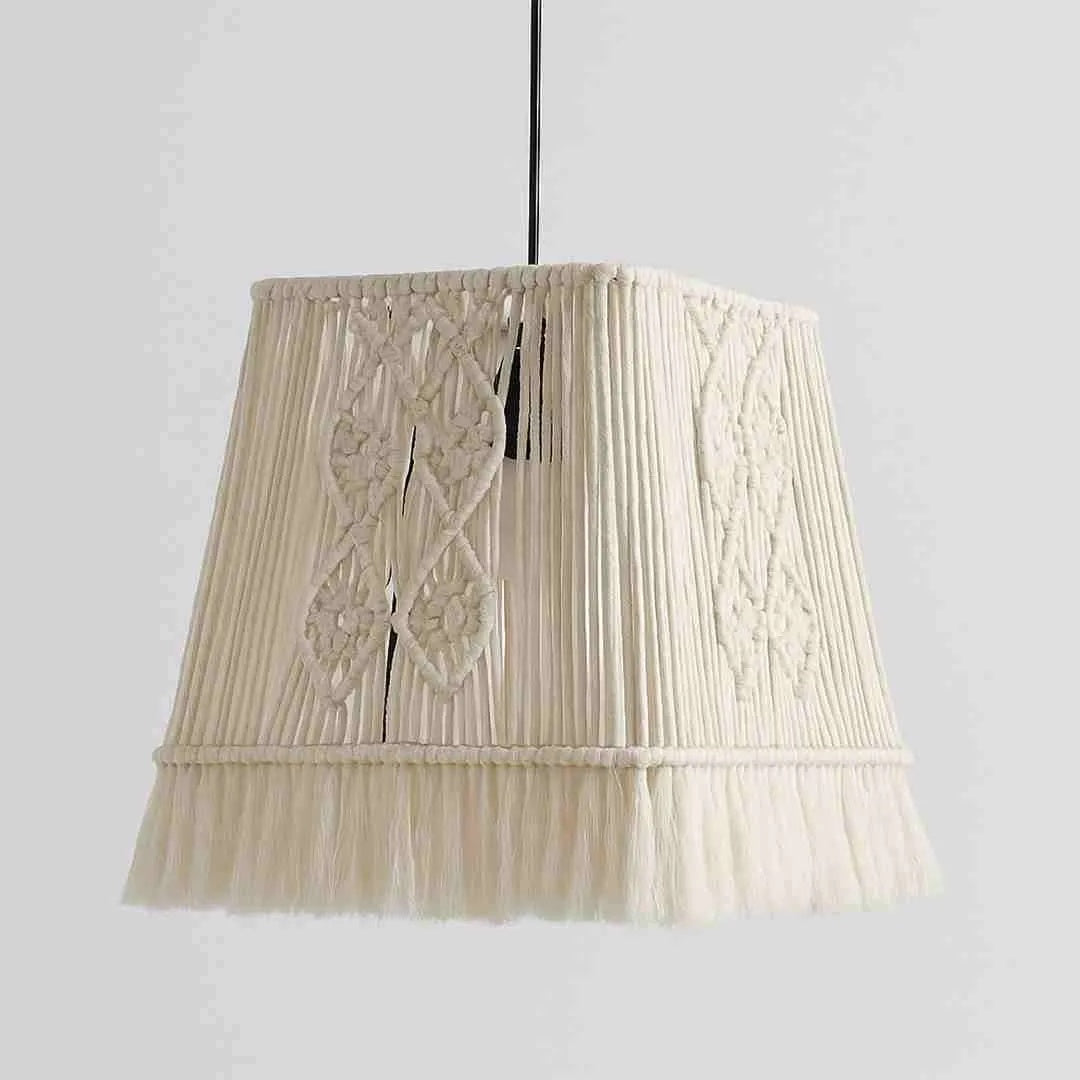 Makrami Boho Ceiling Lamp -VL-TBS-1480449