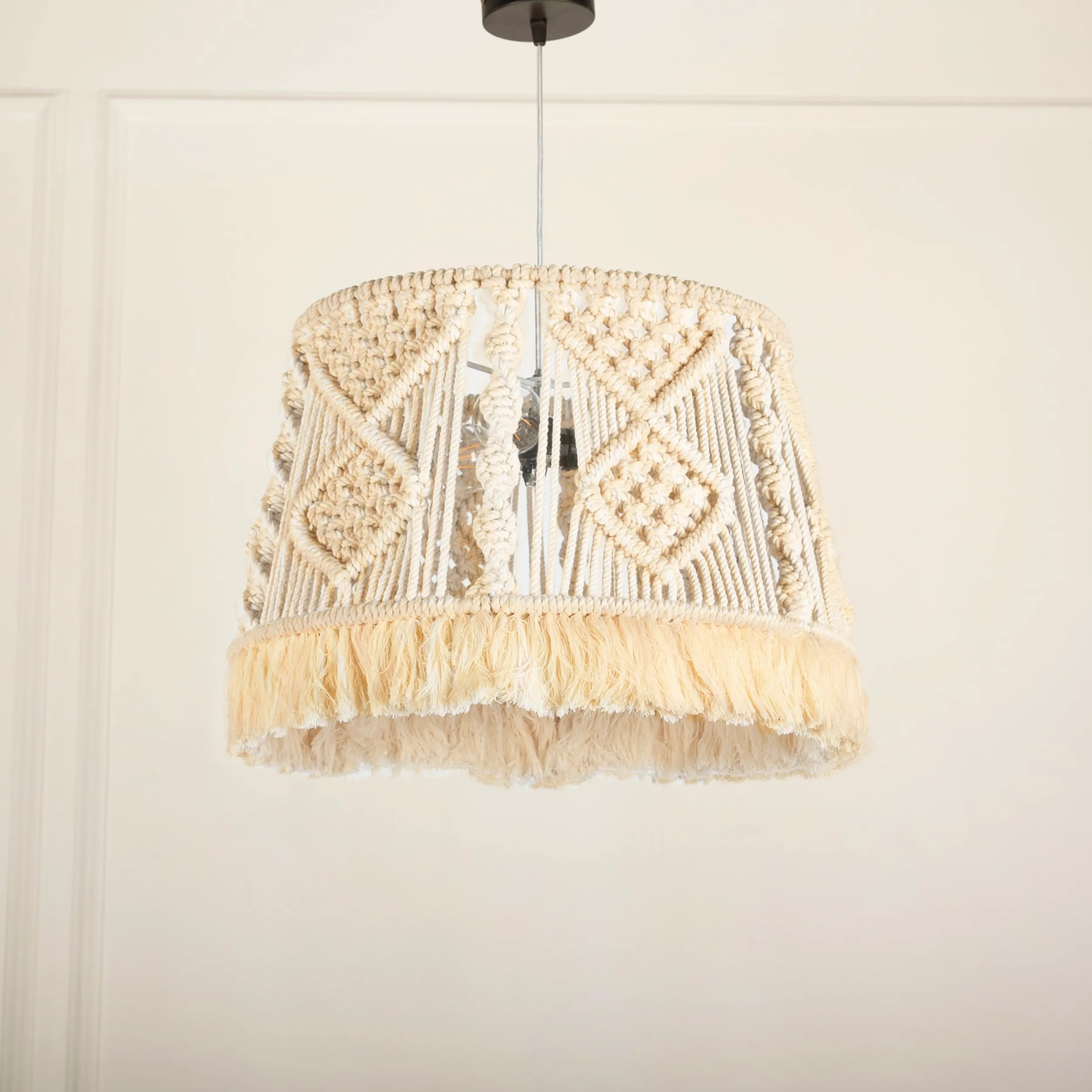 Makrami Boho Ceiling Lamp -VL-TBS-1471440