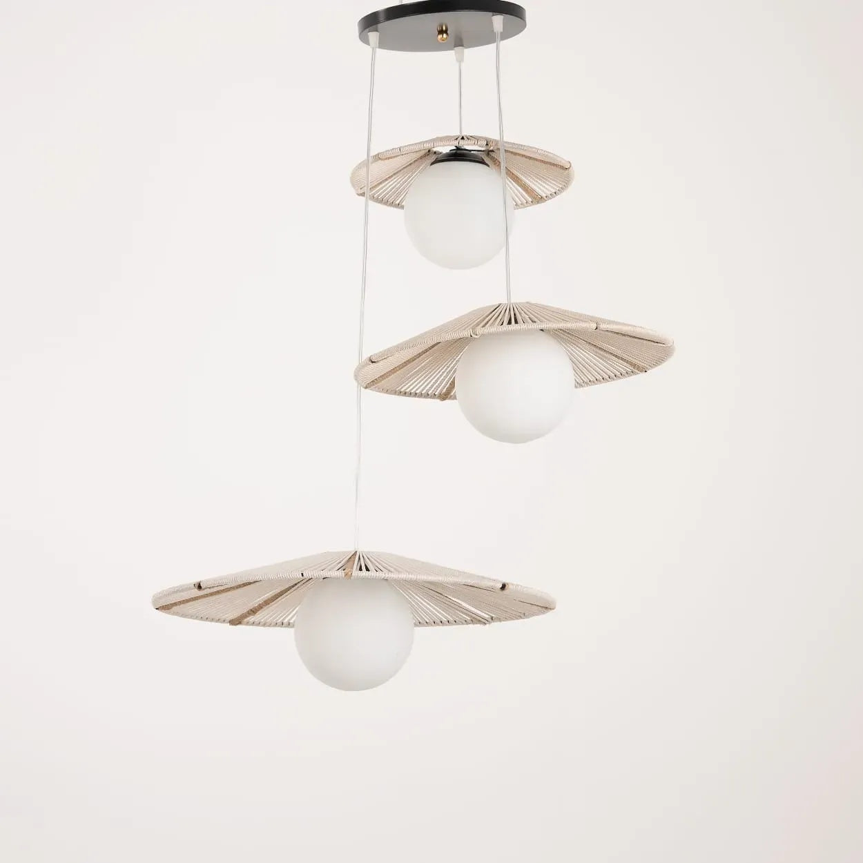 Makrami Boho Ceiling Lamp -VL-TBS-1468437