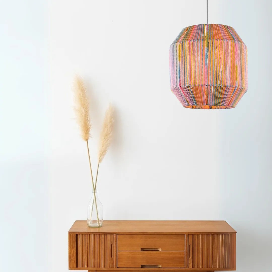 Makrami Boho Ceiling Lamp -VL-TBS-1458427