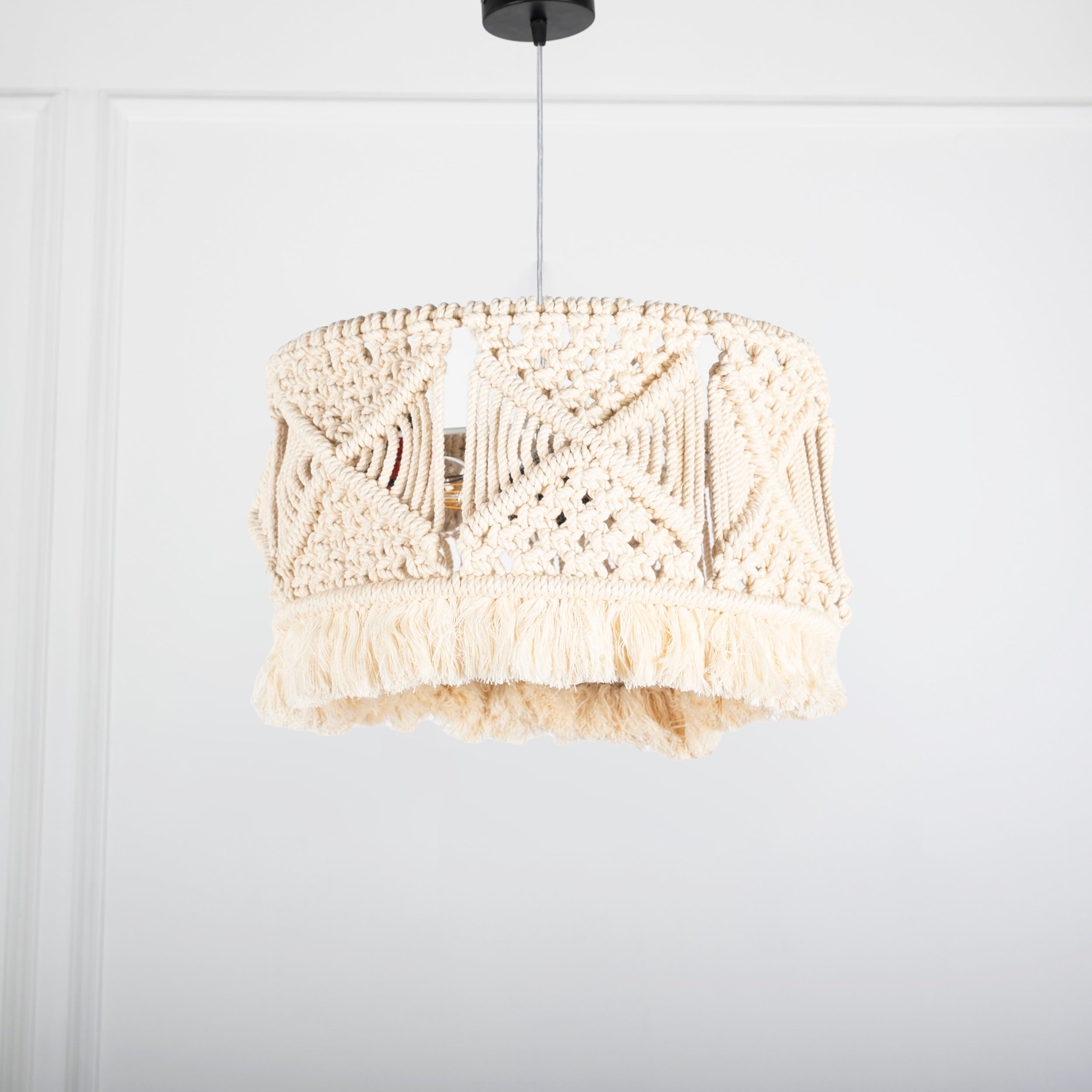 Makrami Boho Ceiling Lamp -VL-TBS-1439408
