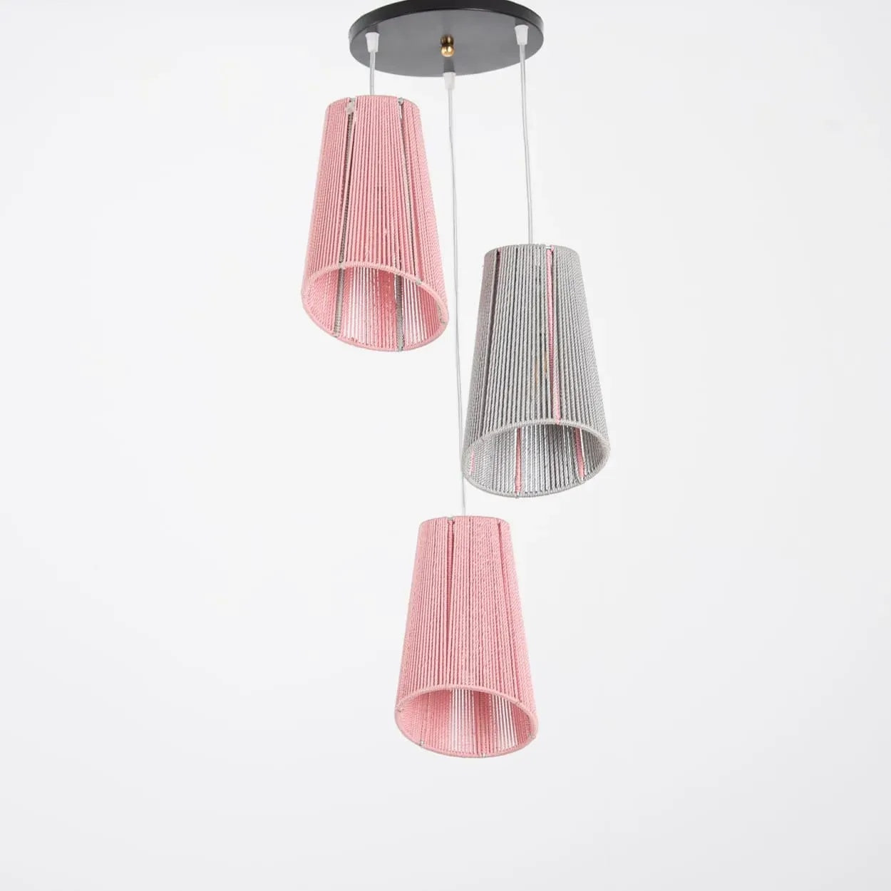 Makrami Boho Ceiling Lamp -VL-TBS-1431400