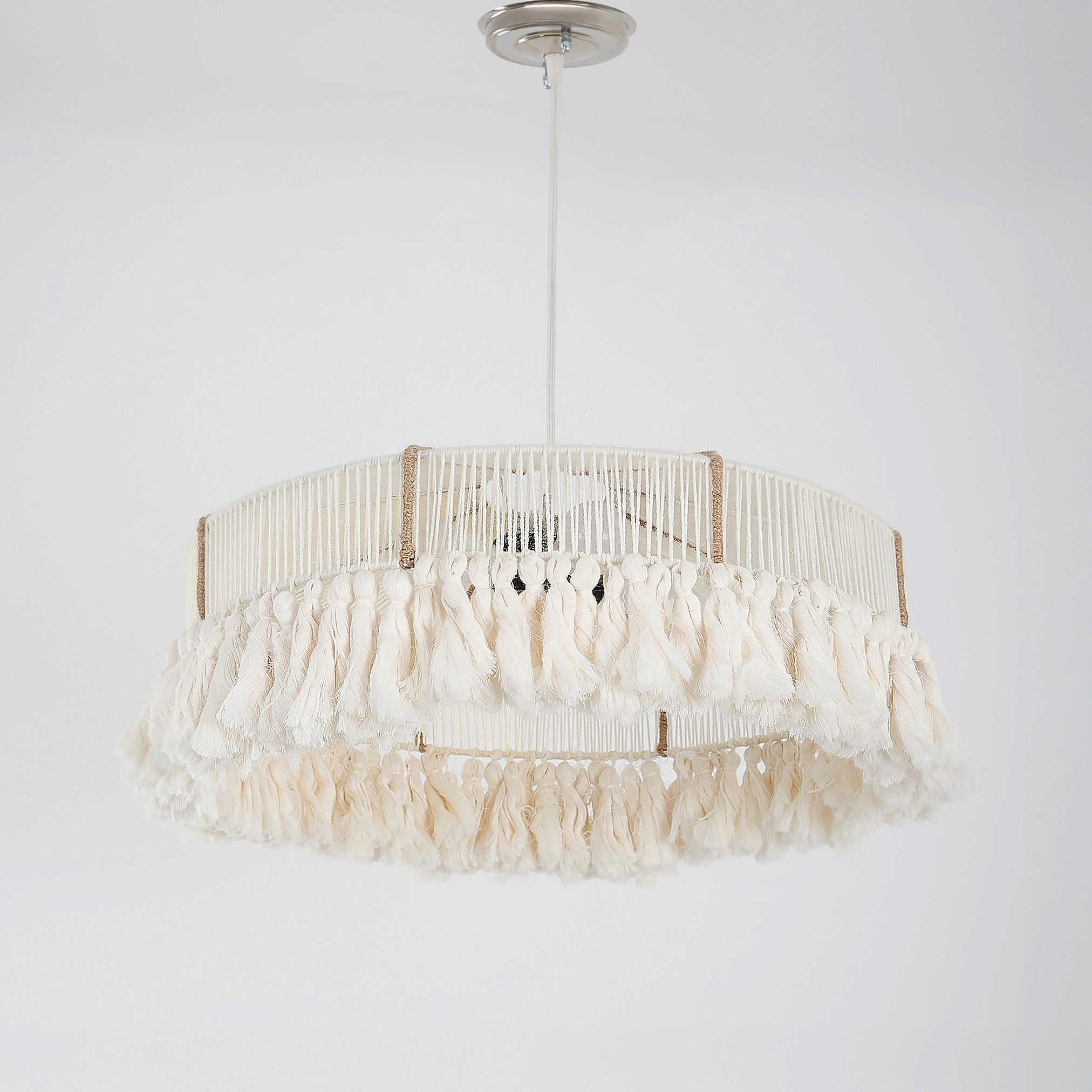Makrami Boho Ceiling Lamp -VL-TBS-1414383