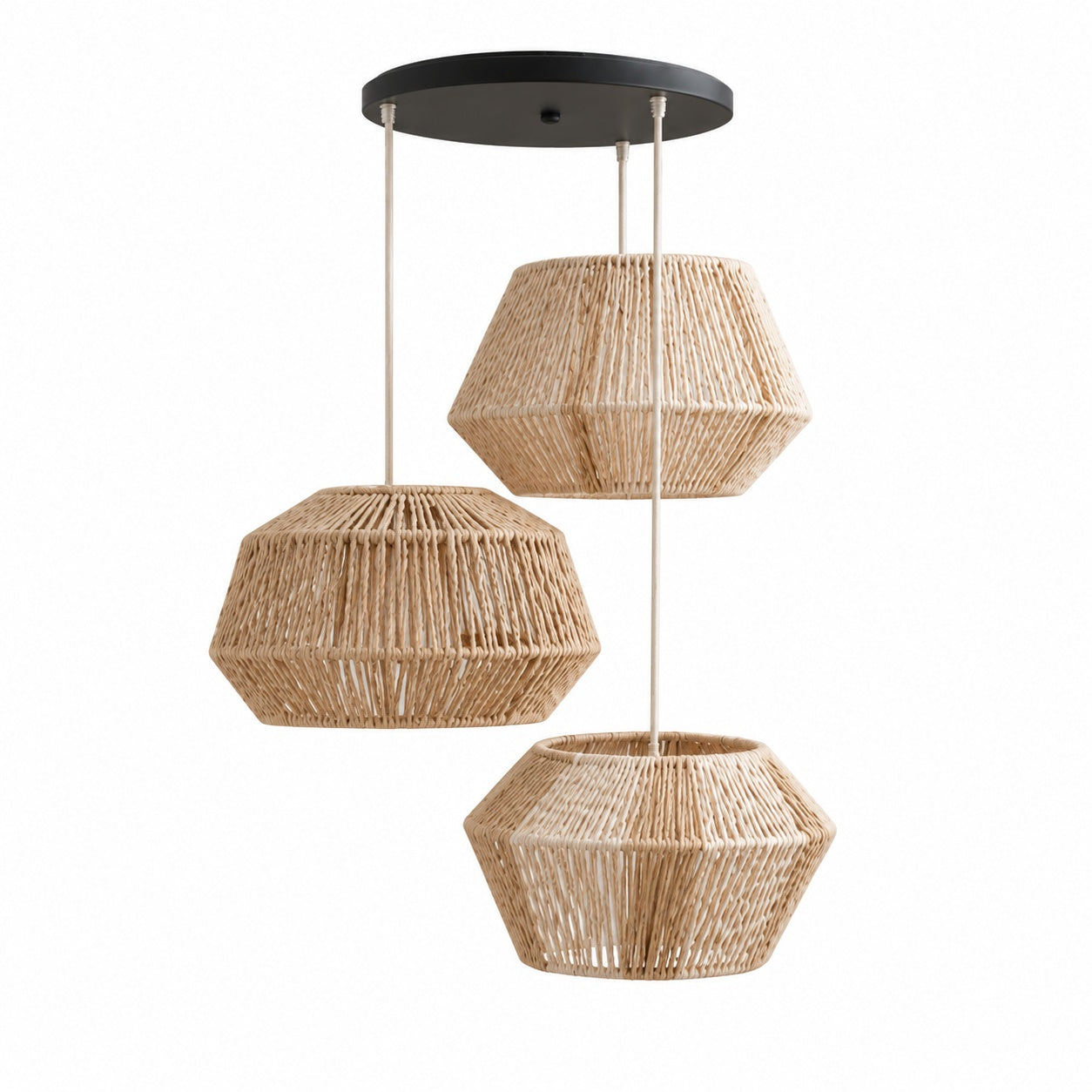 Makrami Boho Ceiling Lamp -VL-TBS-171141