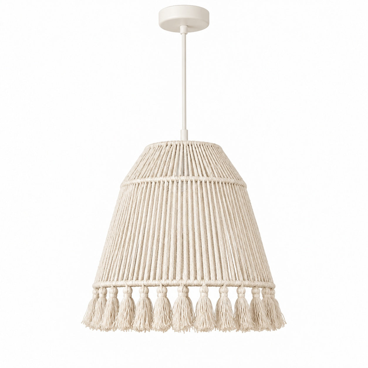 Makrami Boho Ceiling Lamp -VL-TBS-182152