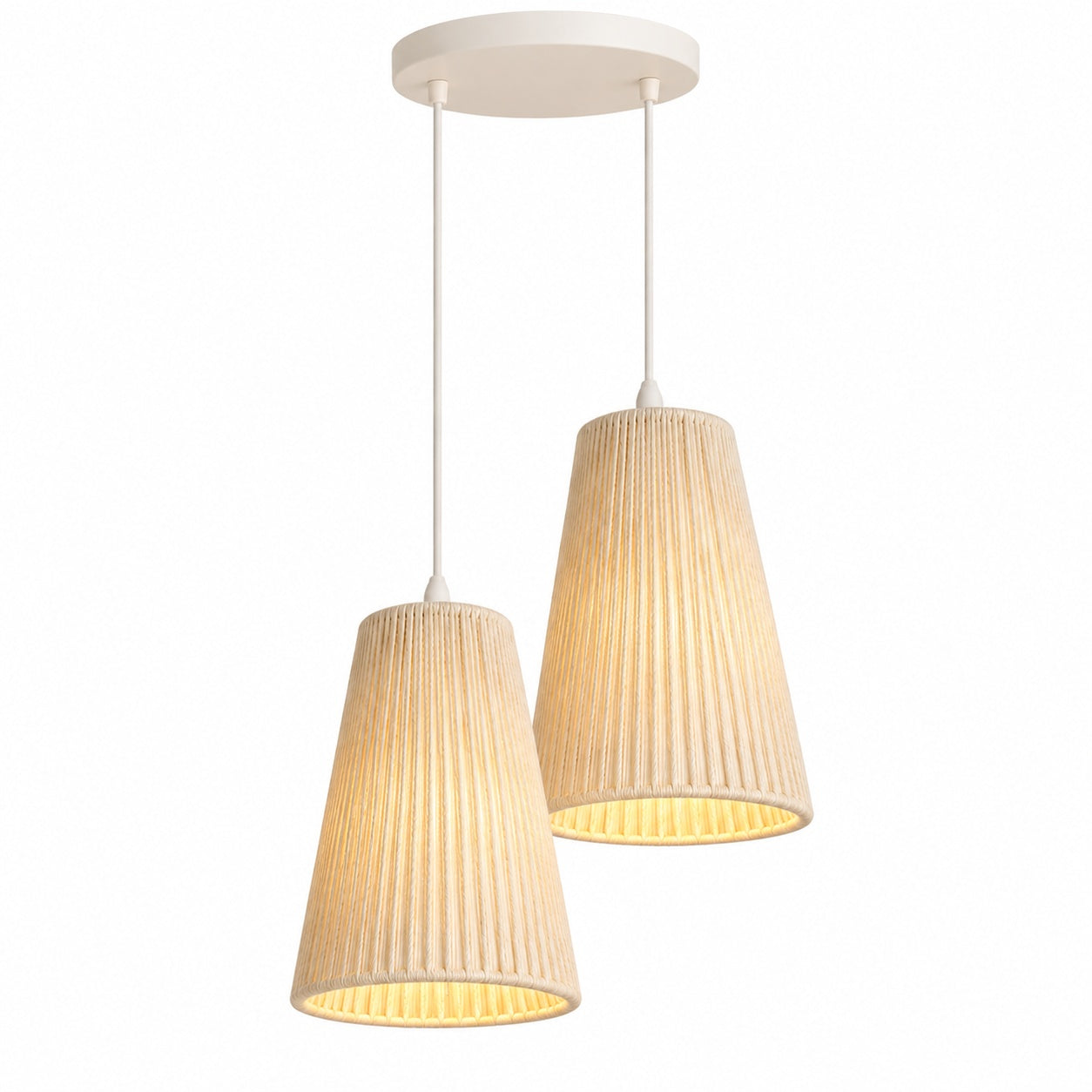 Makrami Boho Ceiling Lamp -VL-TBS-181151 - Image 3