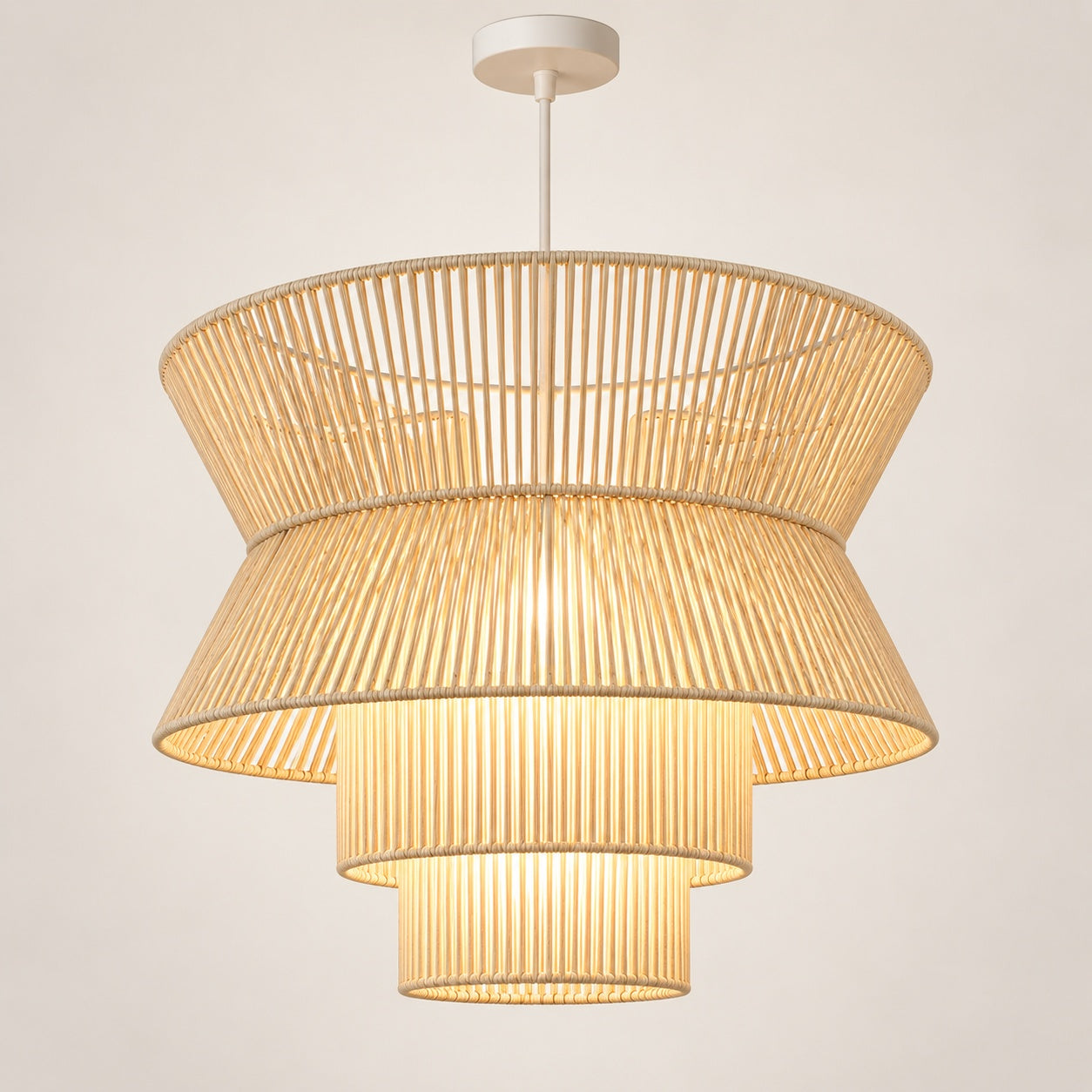 Makrami Boho Ceiling Lamp -VL-TBS-183153 - Image 3
