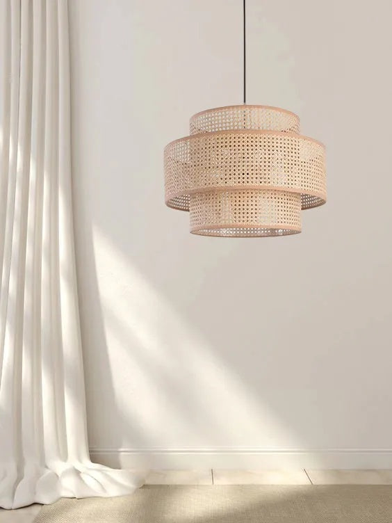 Rattan Boho Ceiling Lamp -VL-TBS-1410379
