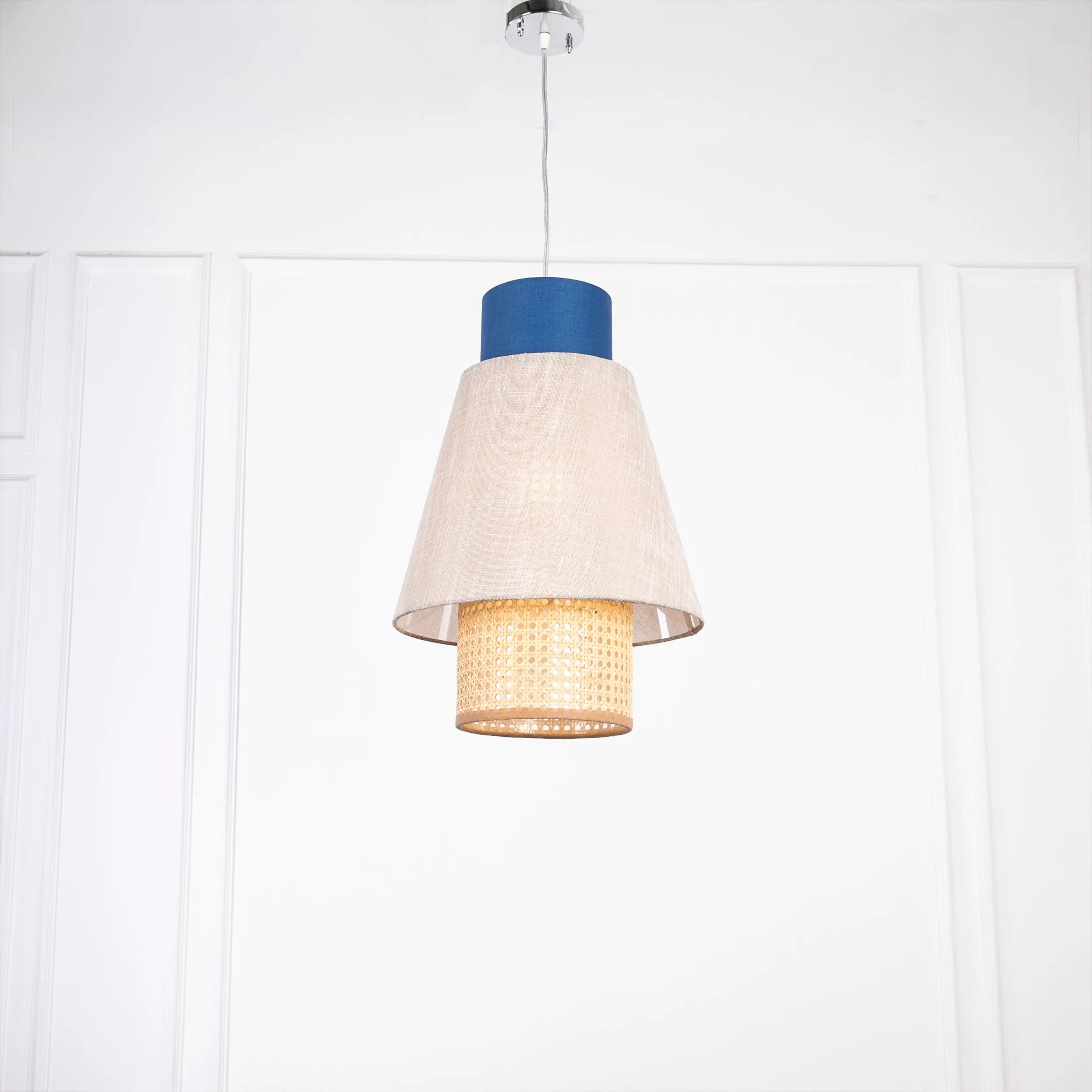 Rattan Boho Ceiling Lamp -VL-TBS-1392361