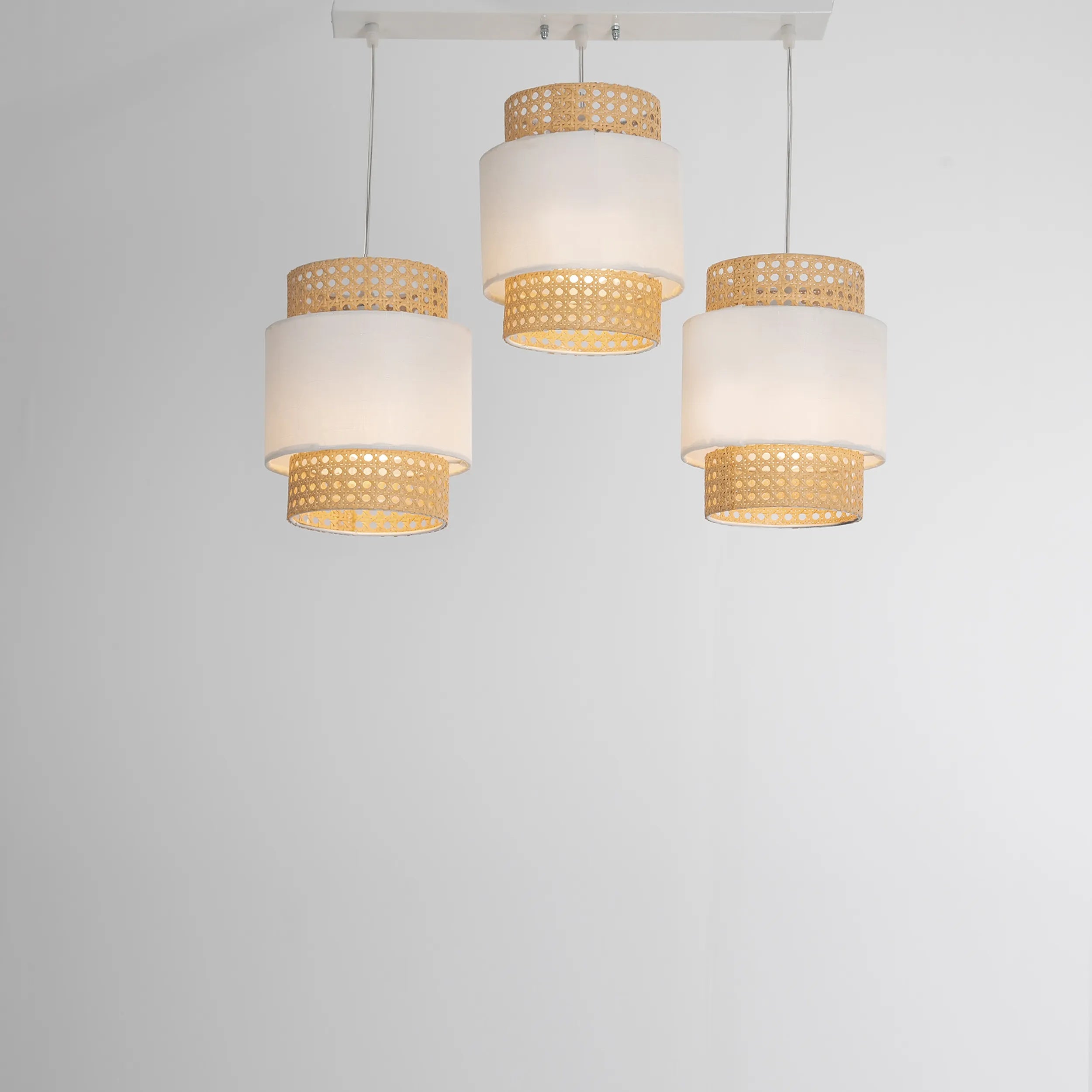 Rattan Boho Ceiling Lamp -VL-TBS-1381350
