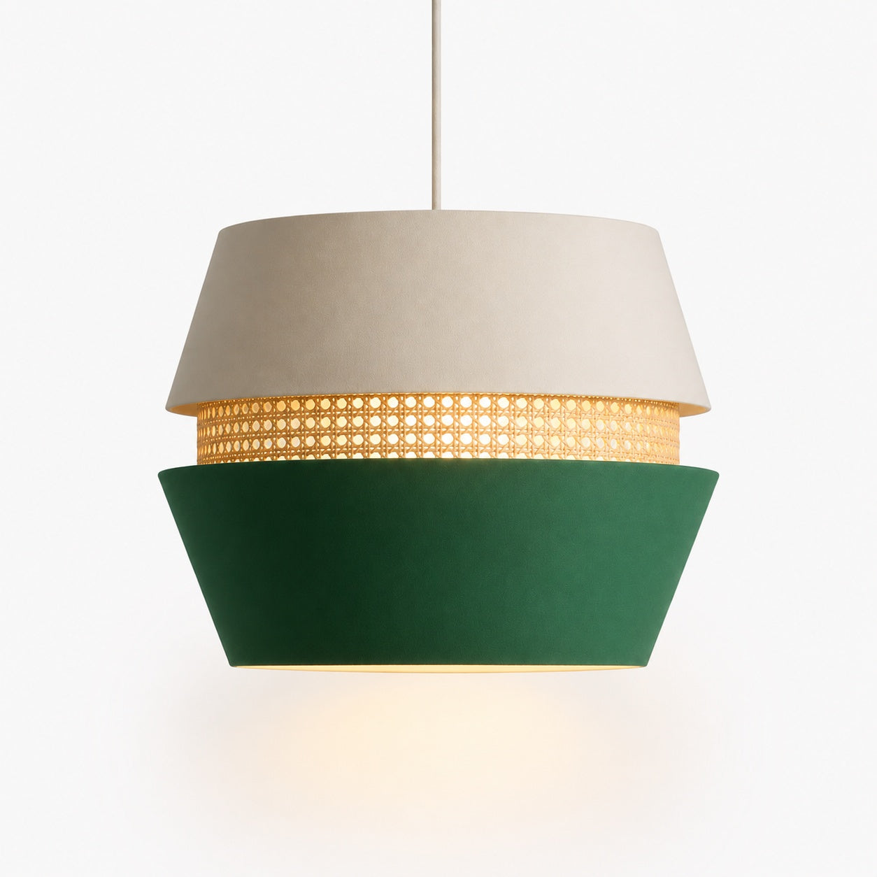 Rattan Boho Ceiling Lamp -VL-TBS-452422 - Image 3