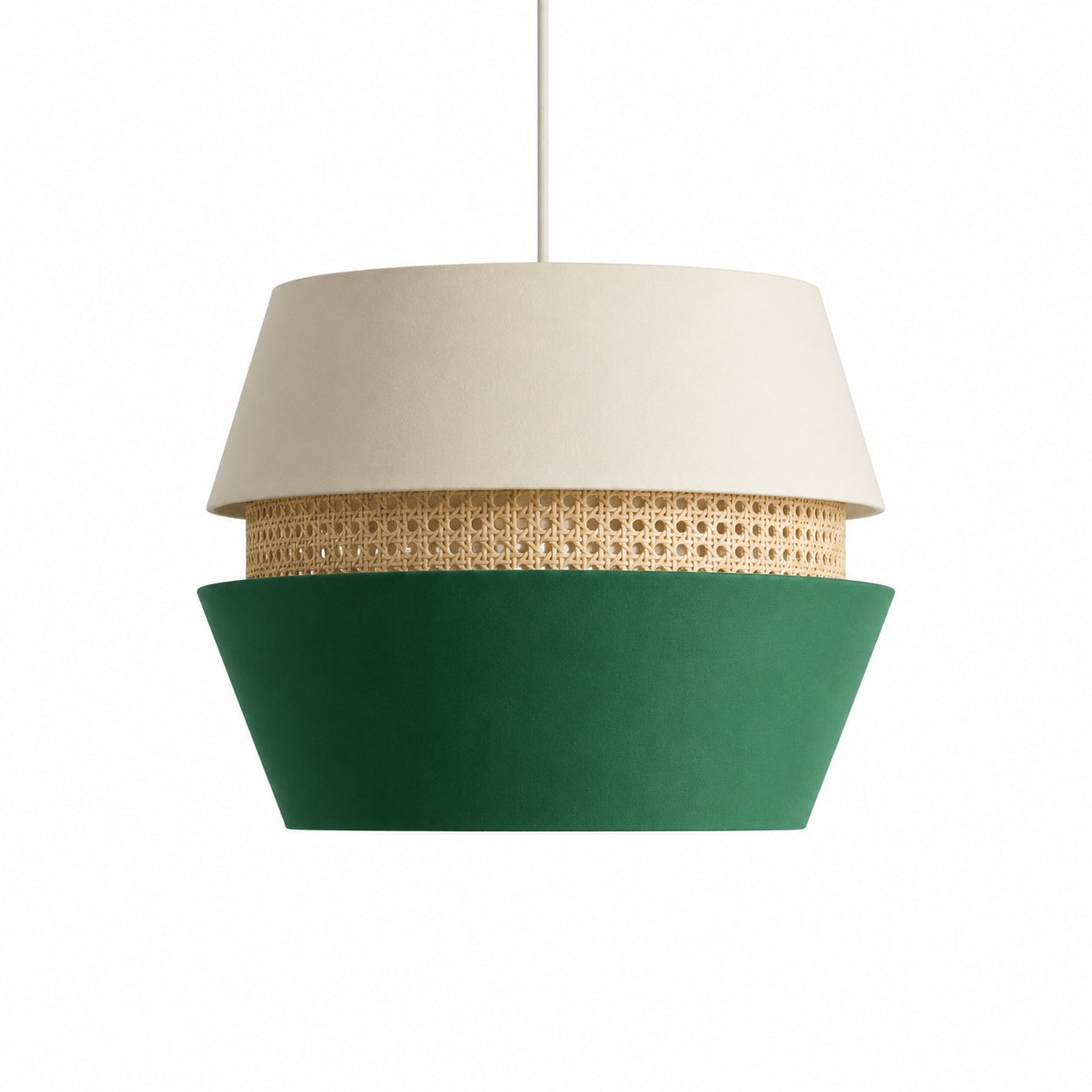 Rattan Boho Ceiling Lamp -VL-TBS-452422 - Image 2