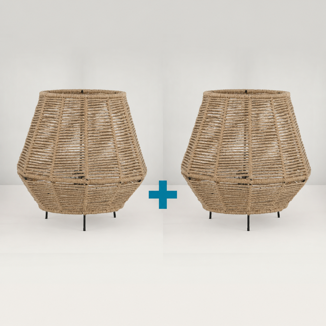 Burlap Table Lamp -VL-TBS-2420388
