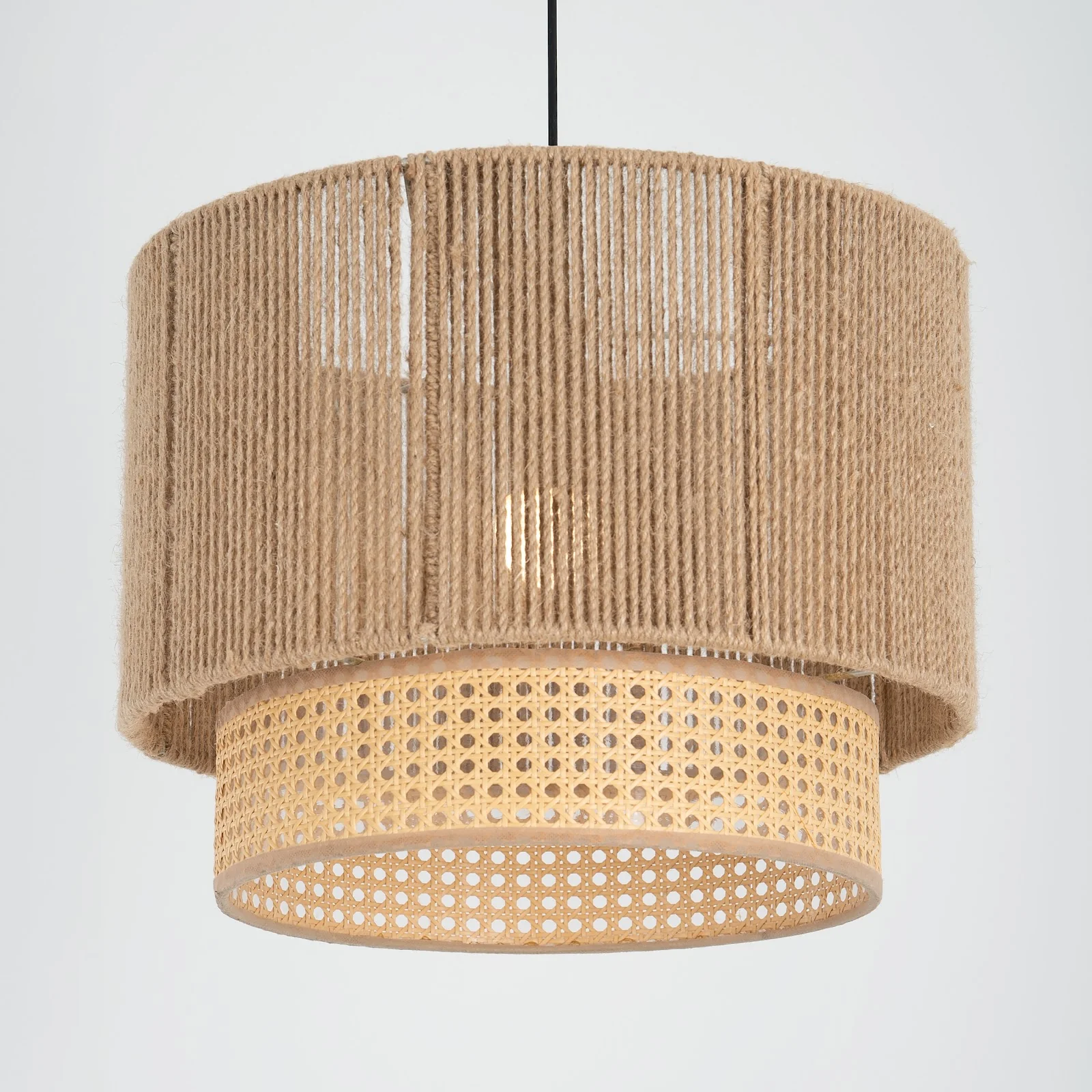 Rattan Boho Ceiling Lamp -VL-TBS-1371340 - Image 2