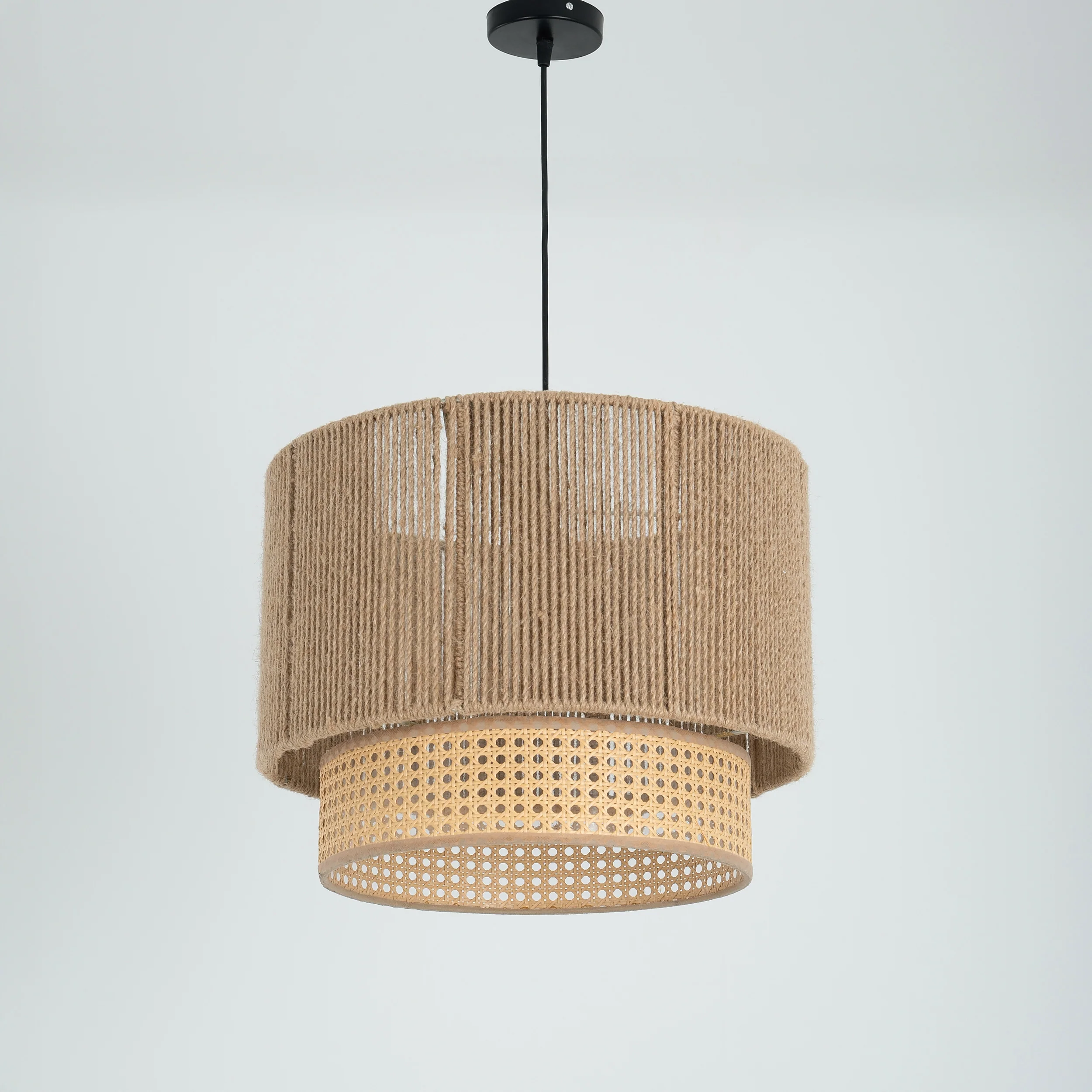Rattan Boho Ceiling Lamp -VL-TBS-1371340