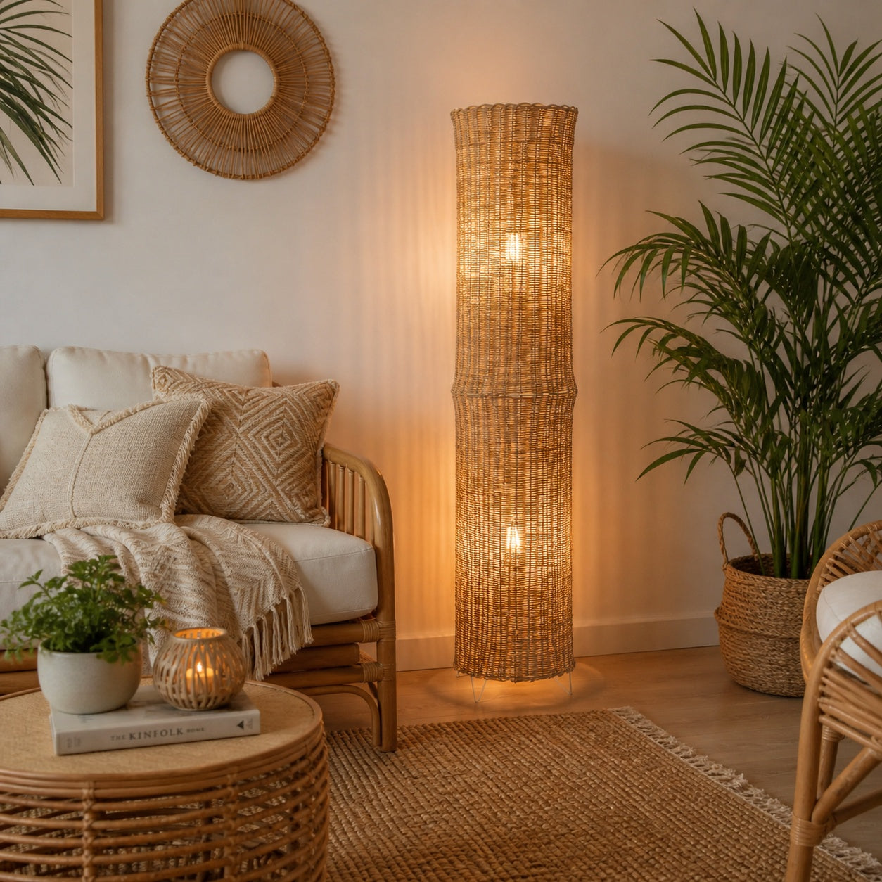Bambo Boho Floor Lamp -VL-TBS-2178146 - Image 2
