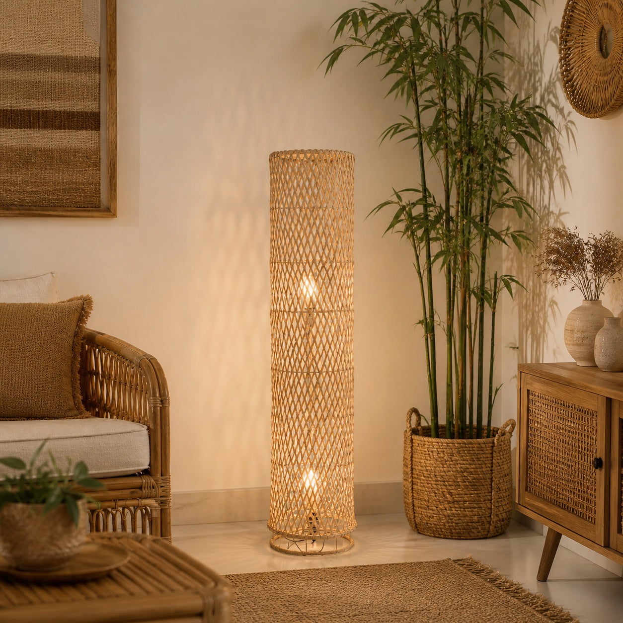 Bambo Boho Floor Lamp -VL-TBS-1102071 - Image 2