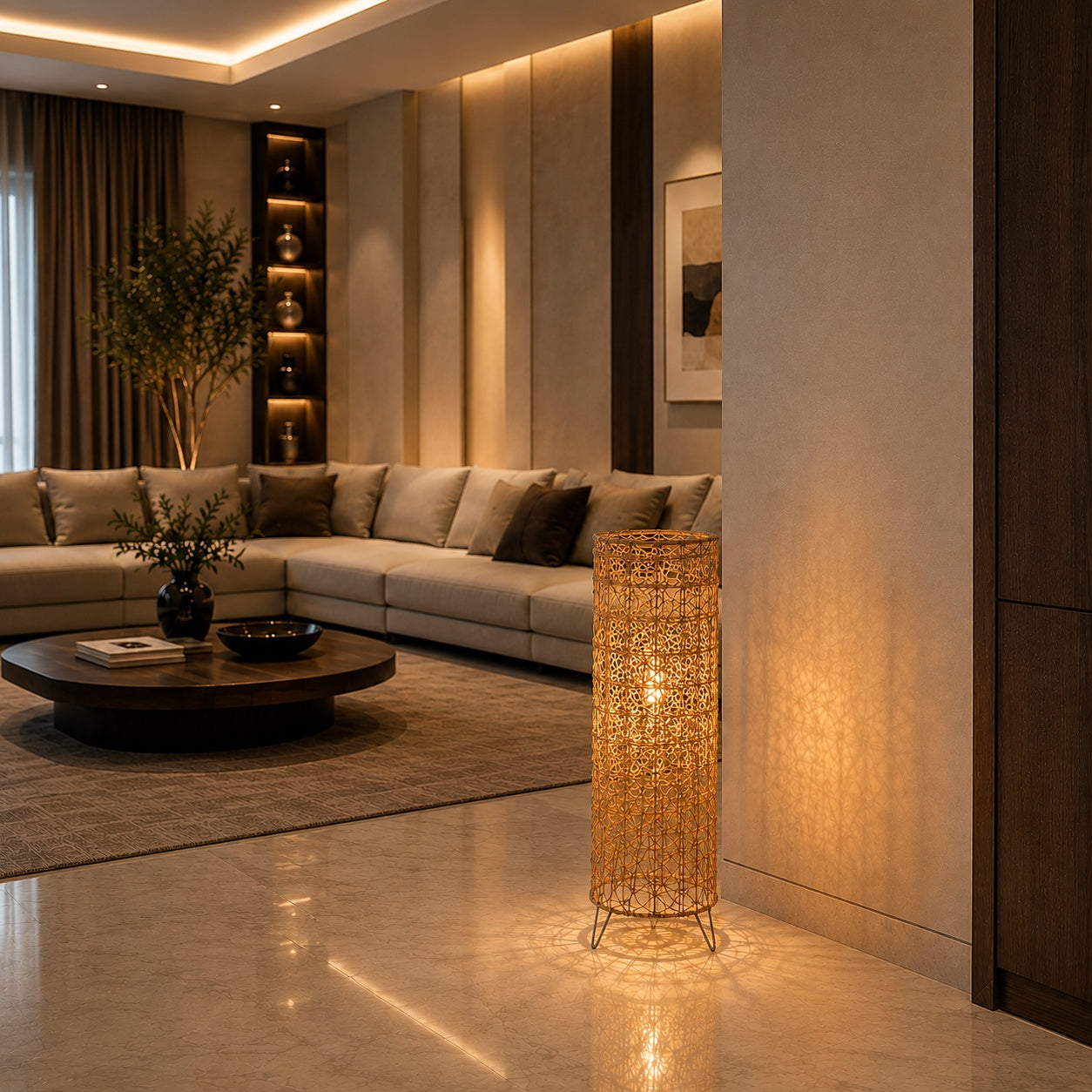 Bambo Boho Floor Lamp -VL-TBS-194164 - Image 2