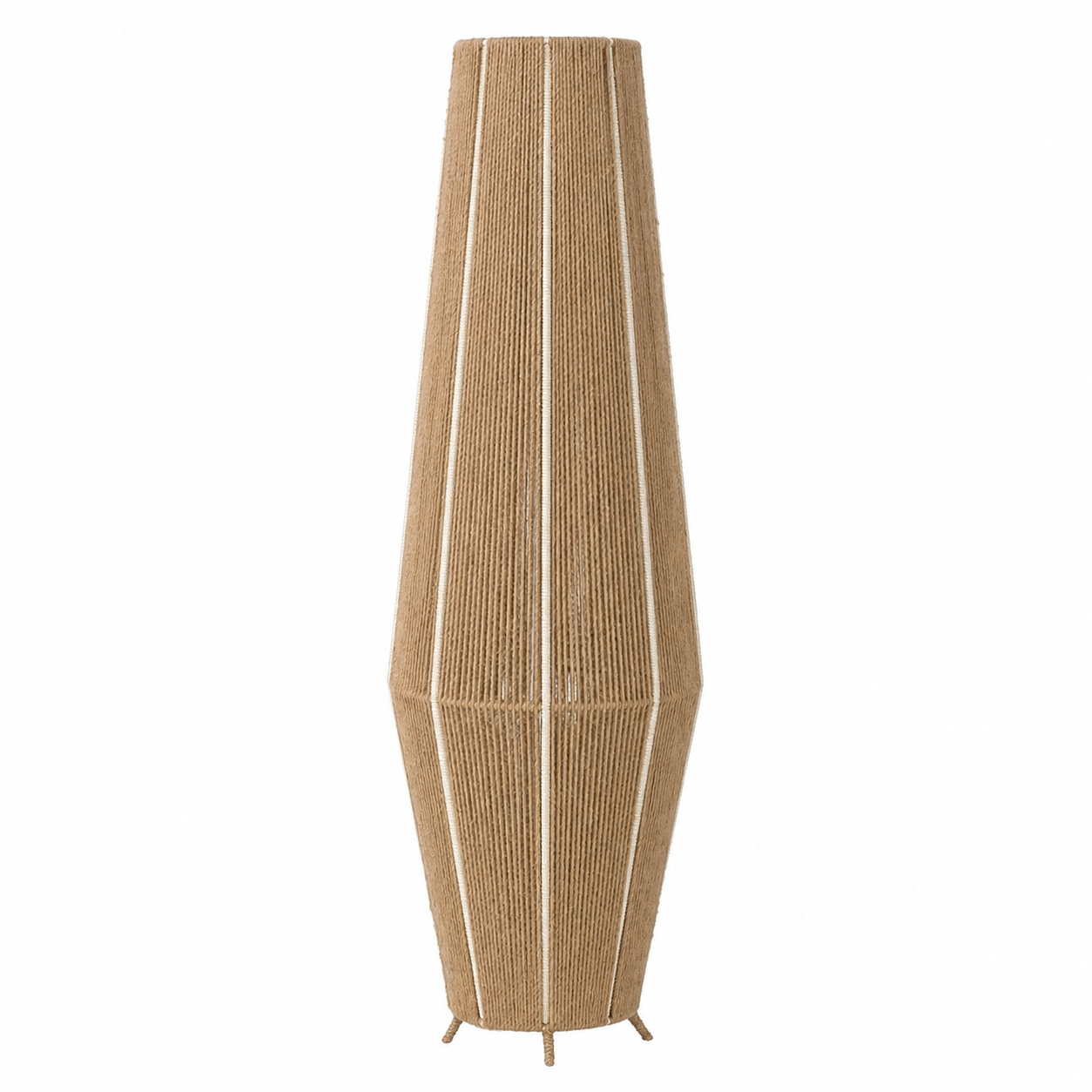 Burlap Boho Floor Lamp -VL-TBS-1083052