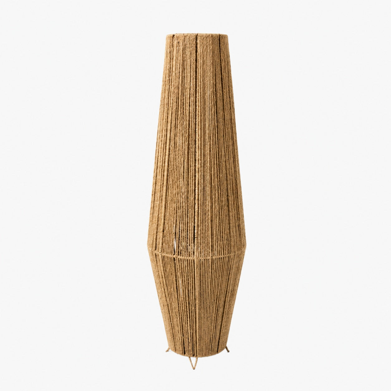 Burlap Boho Floor Lamp -VL-TBS-2173141