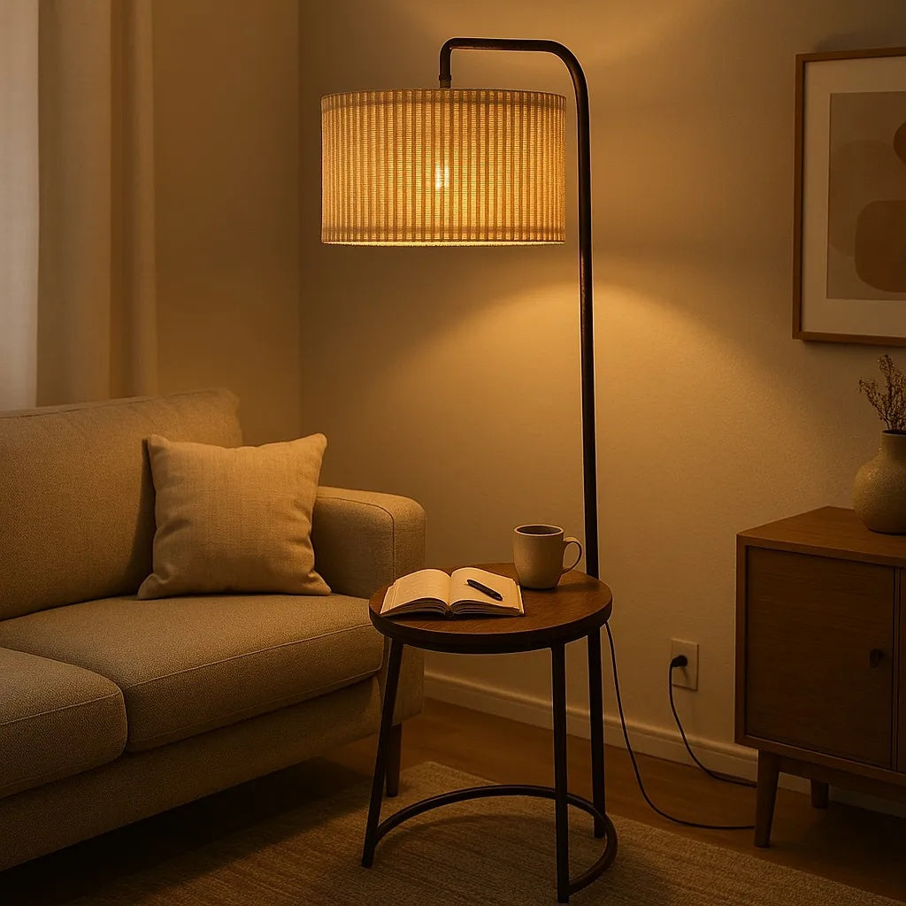 Makrami Boho Floor Lamp -VL-TBS-1075044 - Image 2