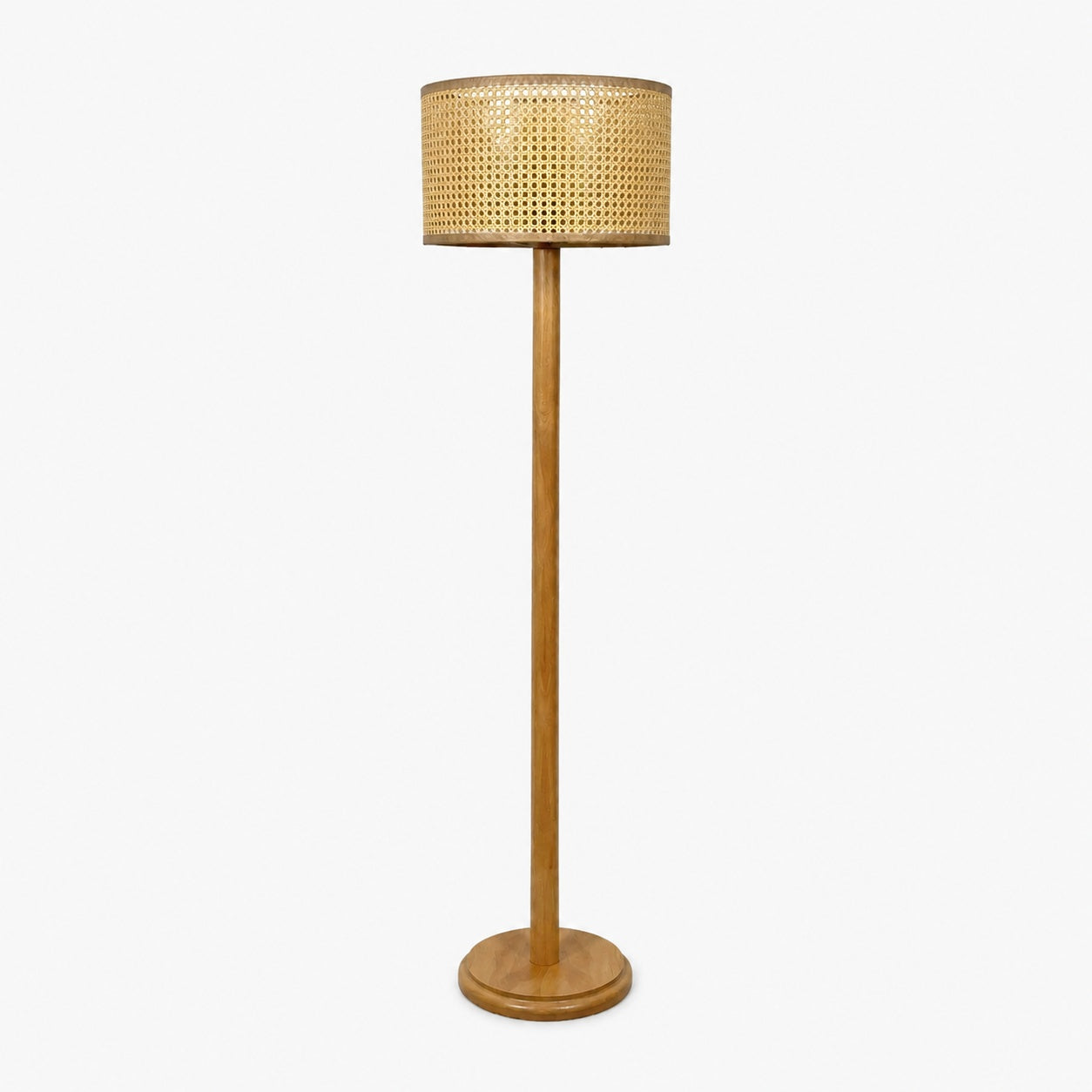 Rattan Boho Floor Lamp -VL-TBS-410380