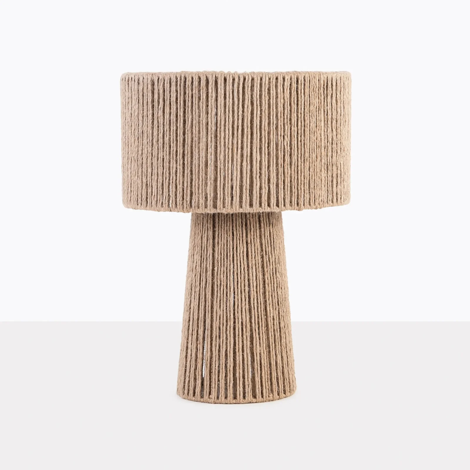 Burlap Boho Table Lamp -VL-TBS-888858