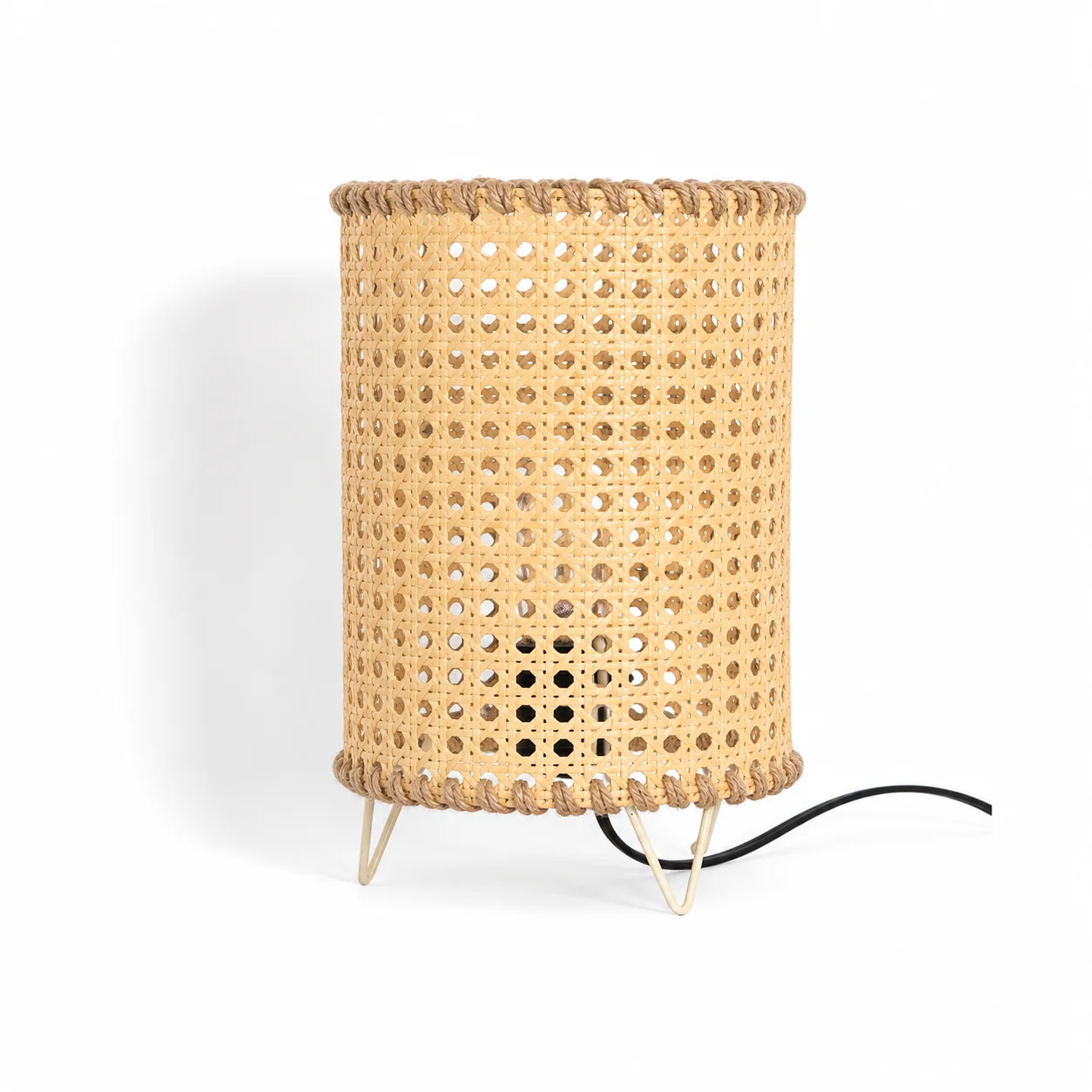 Rattan Boho Table Lamp -VL-TBS-843813