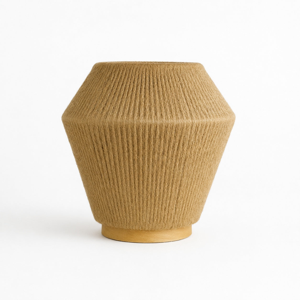 Burlap Boho Table Lamp -VL-TBS-435405 - Image 4