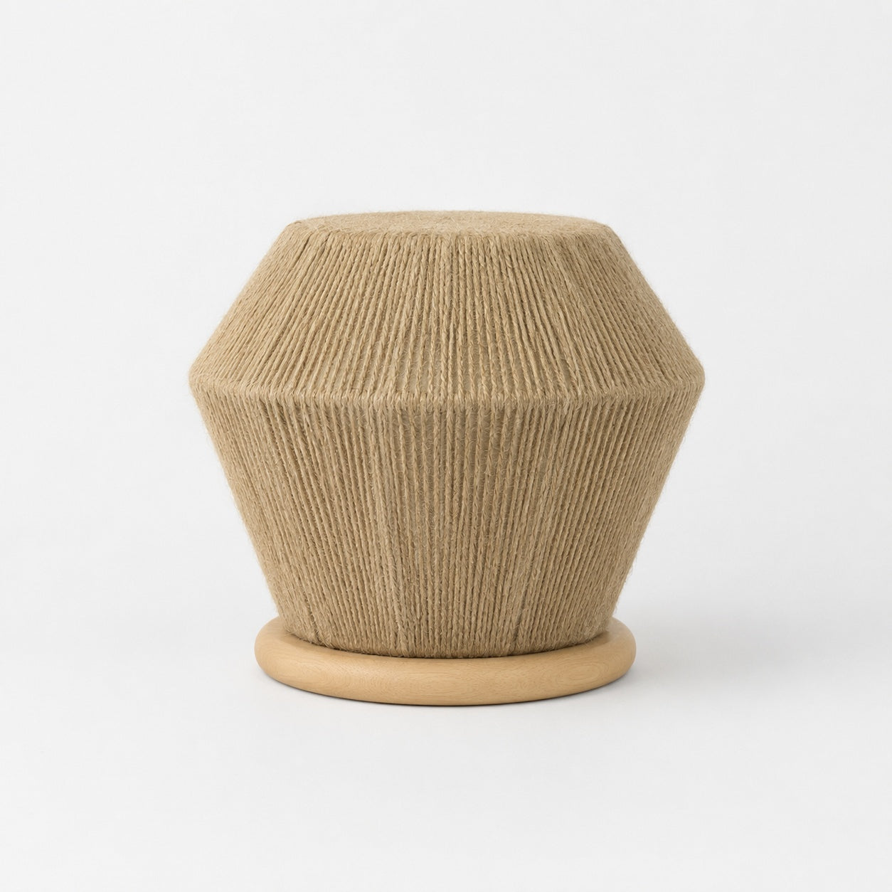 Burlap Boho Table Lamp -VL-TBS-436406 - Image 4