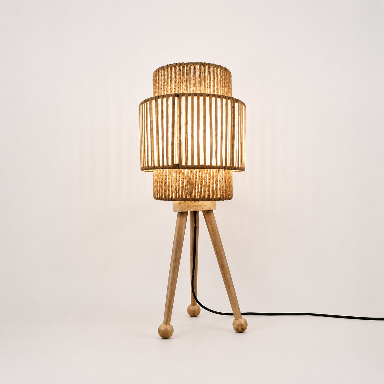 Makrami Boho Table Lamp -VL-TBS-2104072