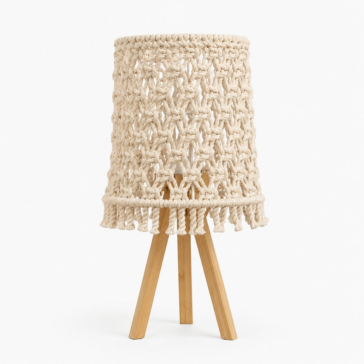 Makrami Boho Table Lamp -VL-TBS-2090058