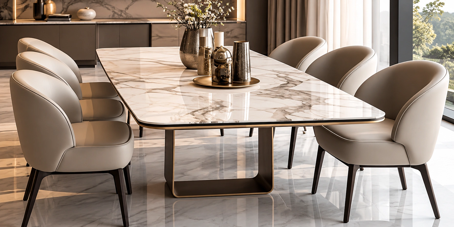 Contemporary Upholstered Dining Chair