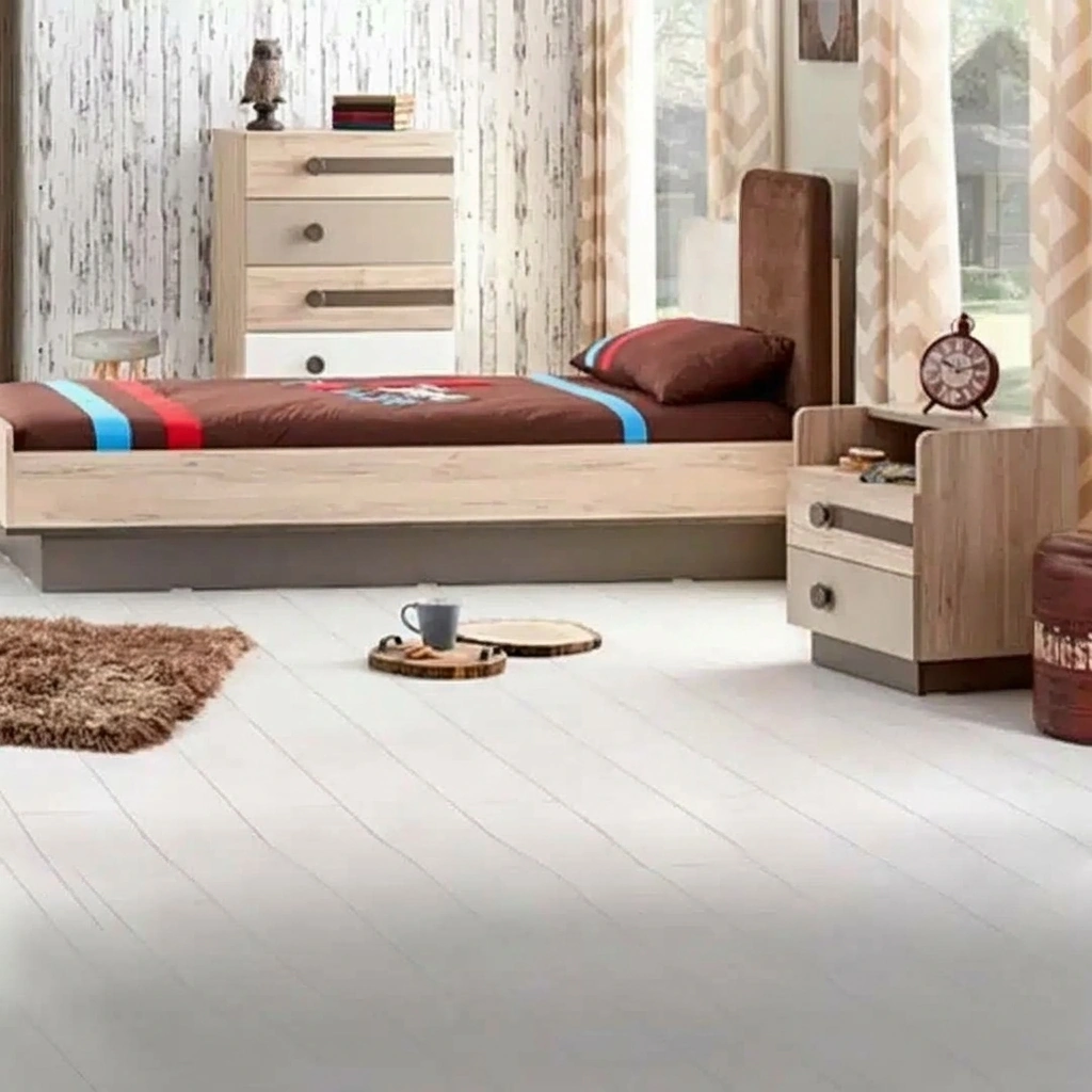 kids Bedroom - Grey & Orange - Image 2