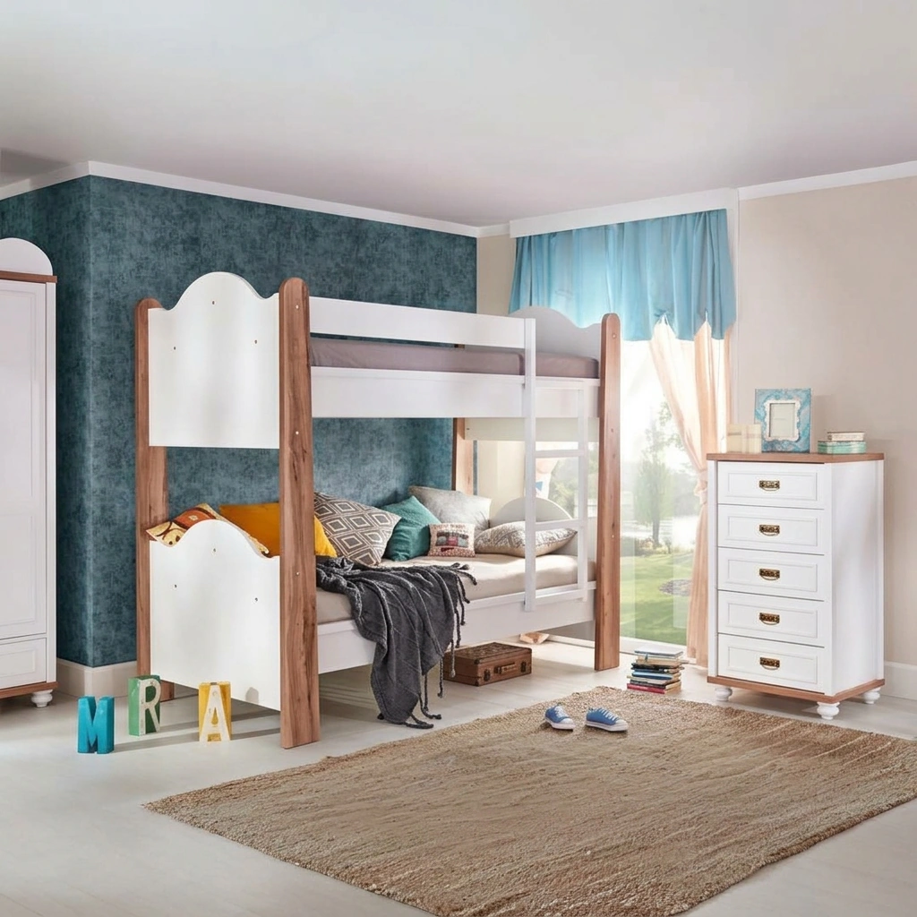 kids Bedroom - White & Beige - Image 2