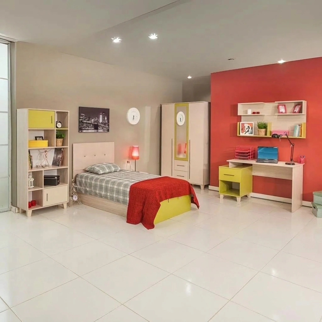 kids Bedroom - Beige