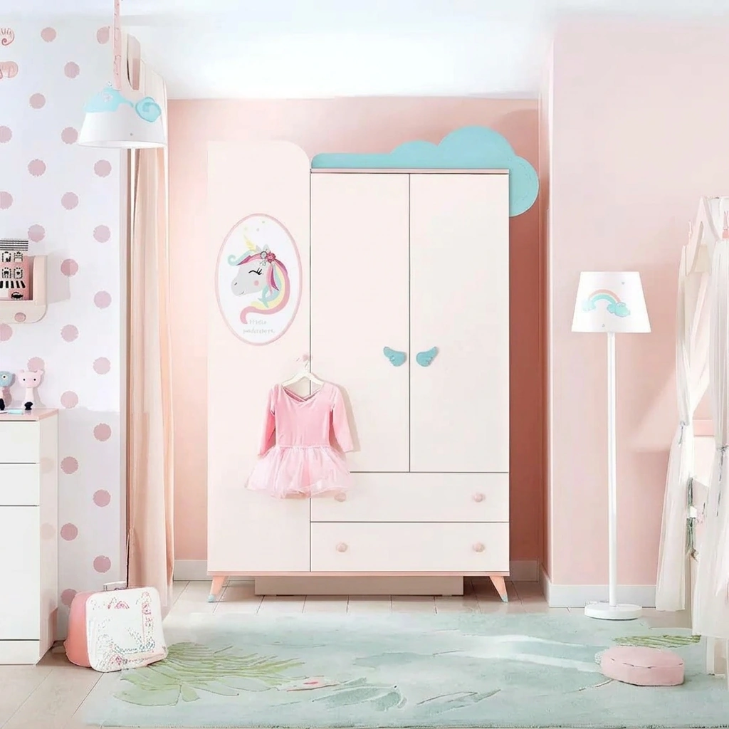 kids Bedroom - White & Pink - Image 3