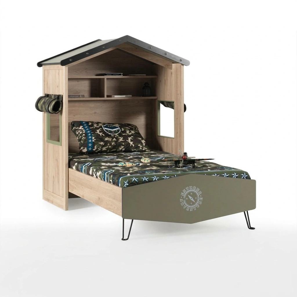 kids Bedroom - Beige & Olive - Image 2