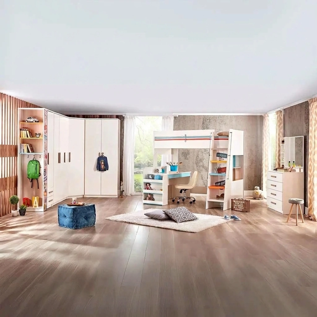 kids Bedroom - White