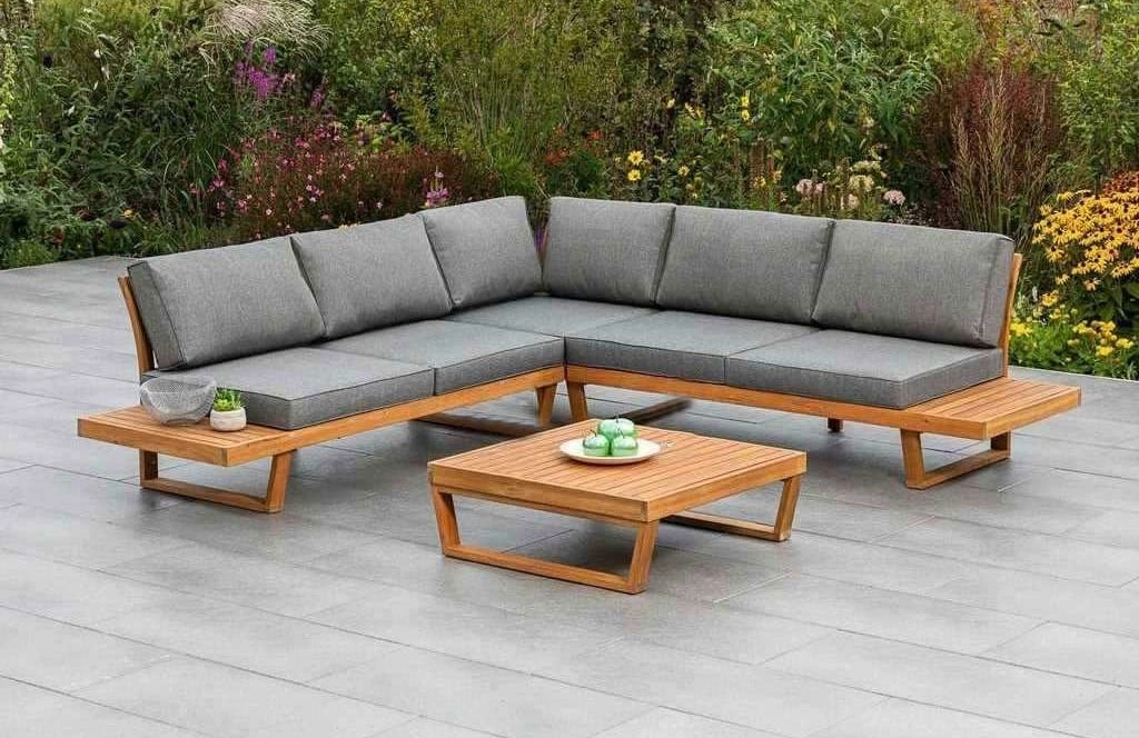 Outdoor Set - Grey & Beige